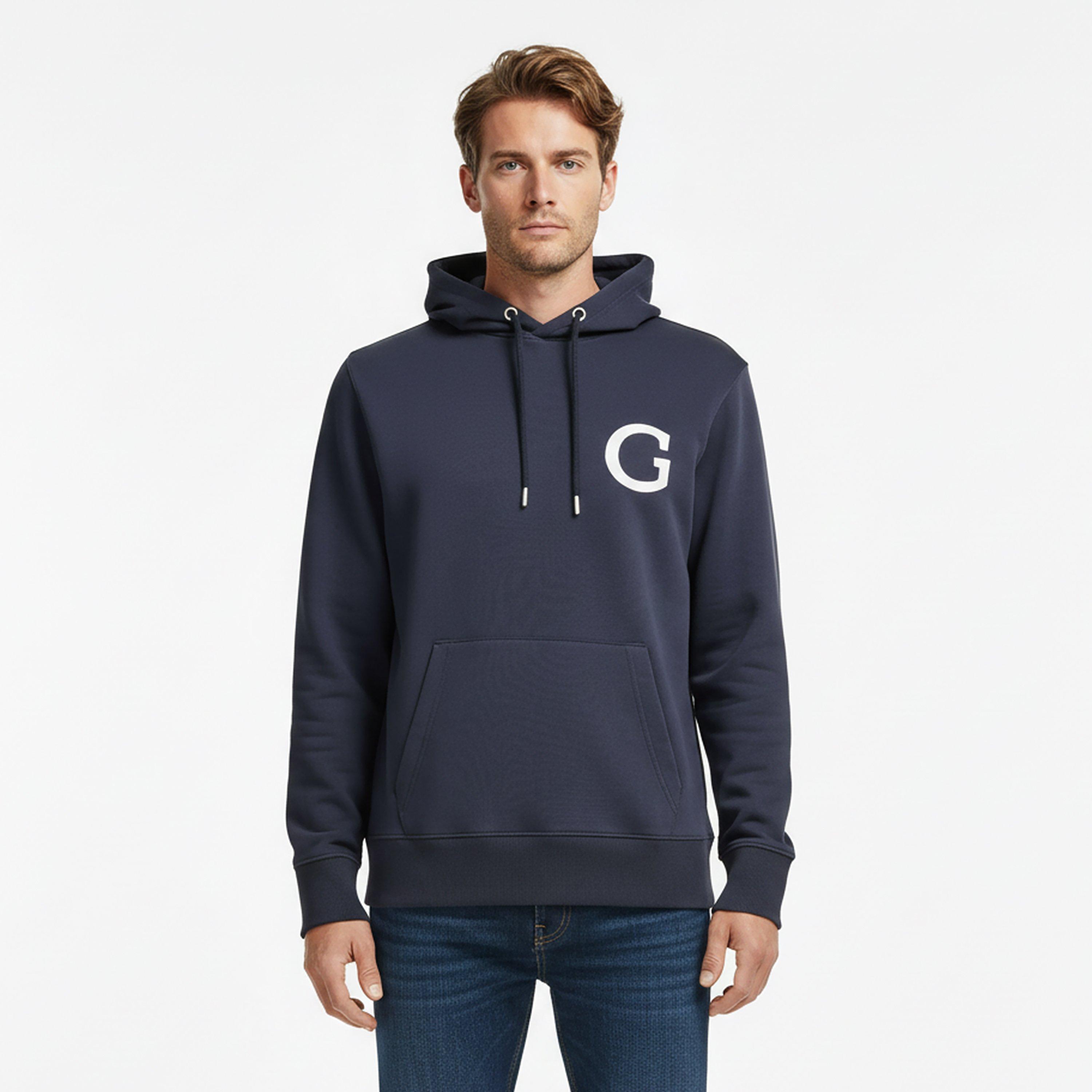 Evenng Blue 433 - Gant - Men's Overhead Hoodie - 3