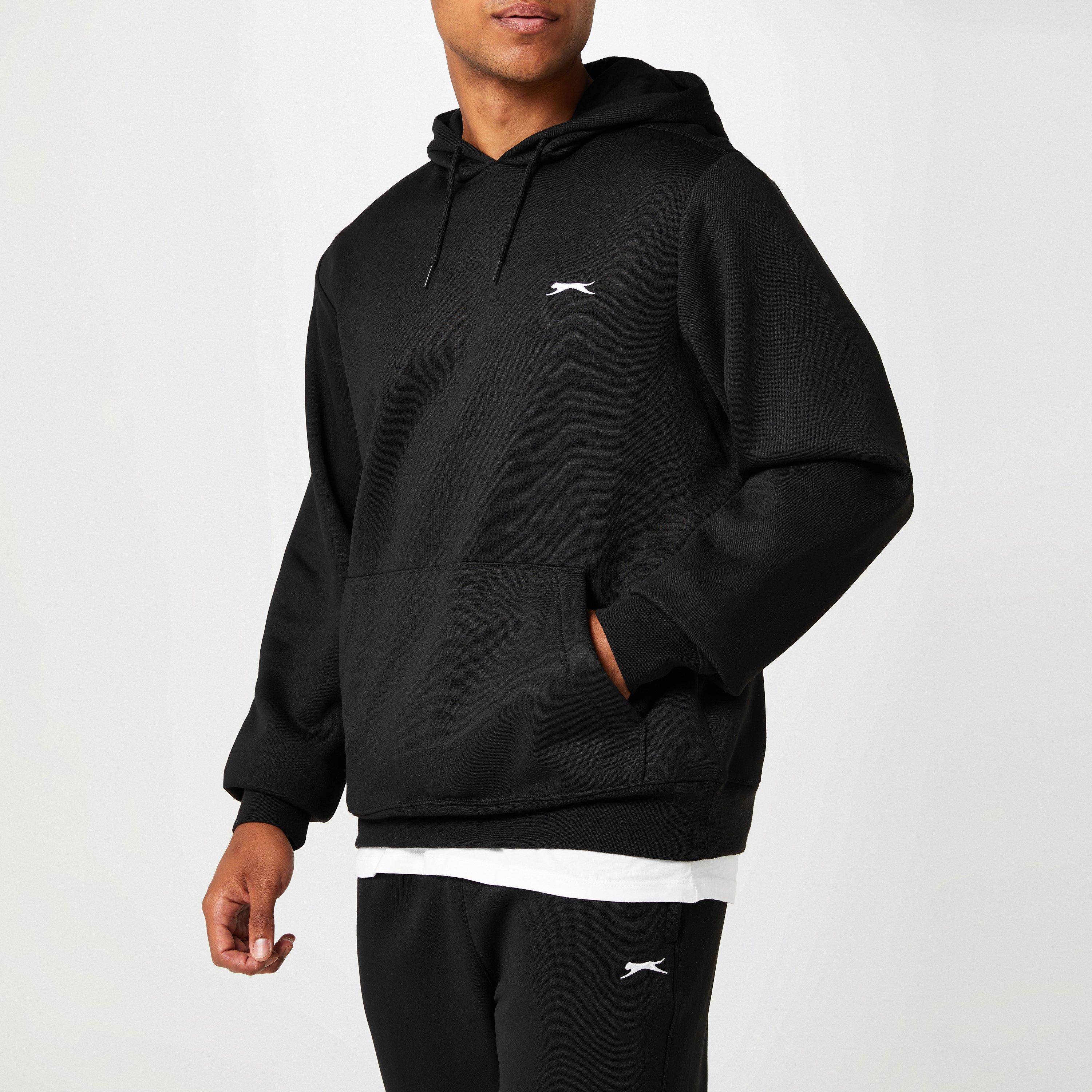Nero - Slazenger - Fleece Hoodie Mens - 3