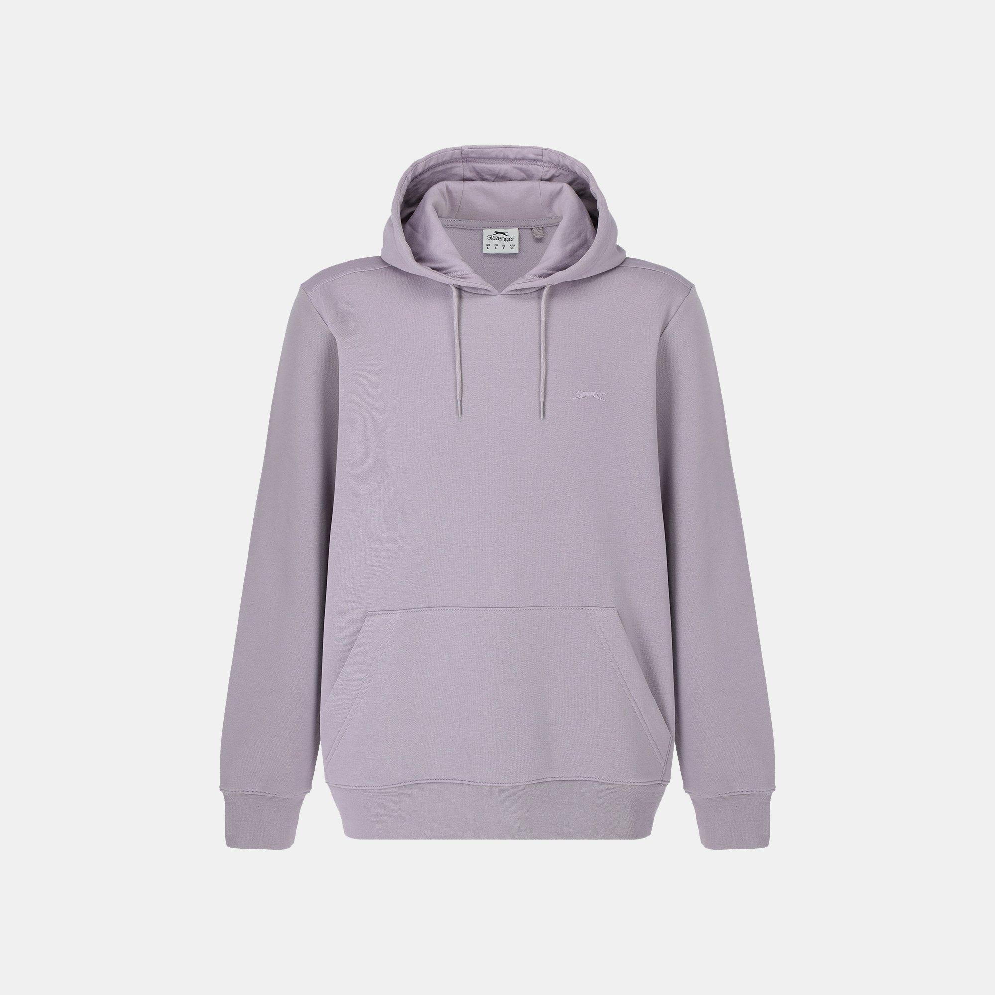 Slazenger Men's Fleece Hoodie - Lavander - M