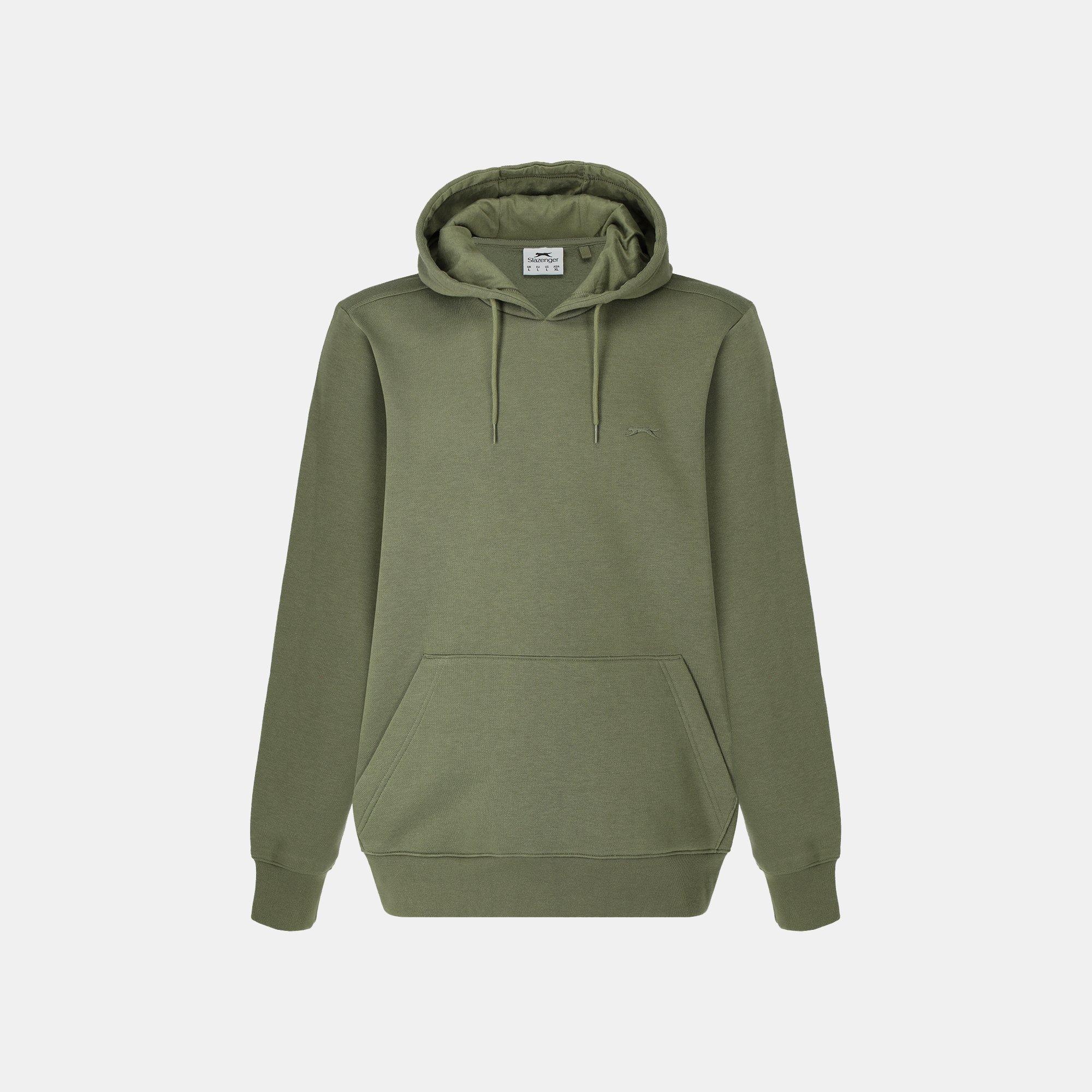 Slazenger Men's Fleece Hoodie - Khaki - 2XL