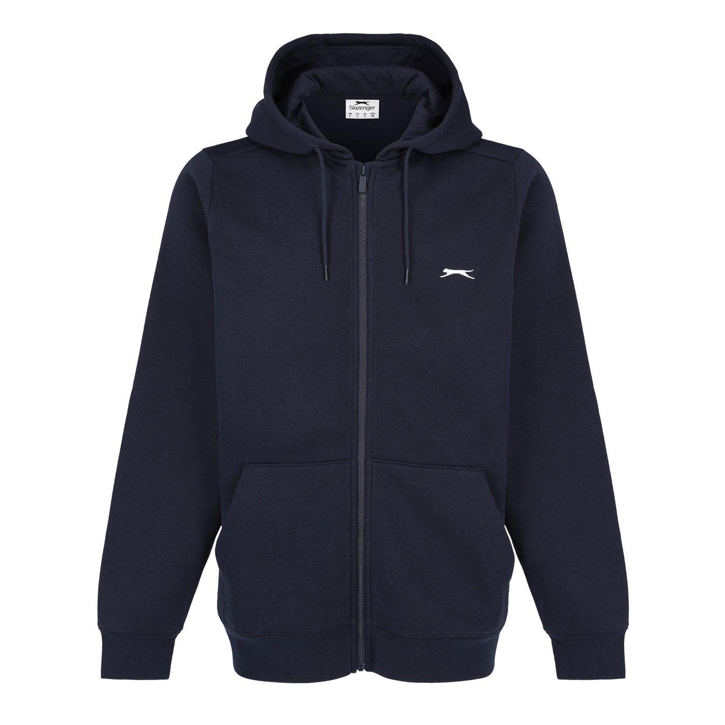 Slazenger Men's Full Zip Hoodie - Navy - 4XL