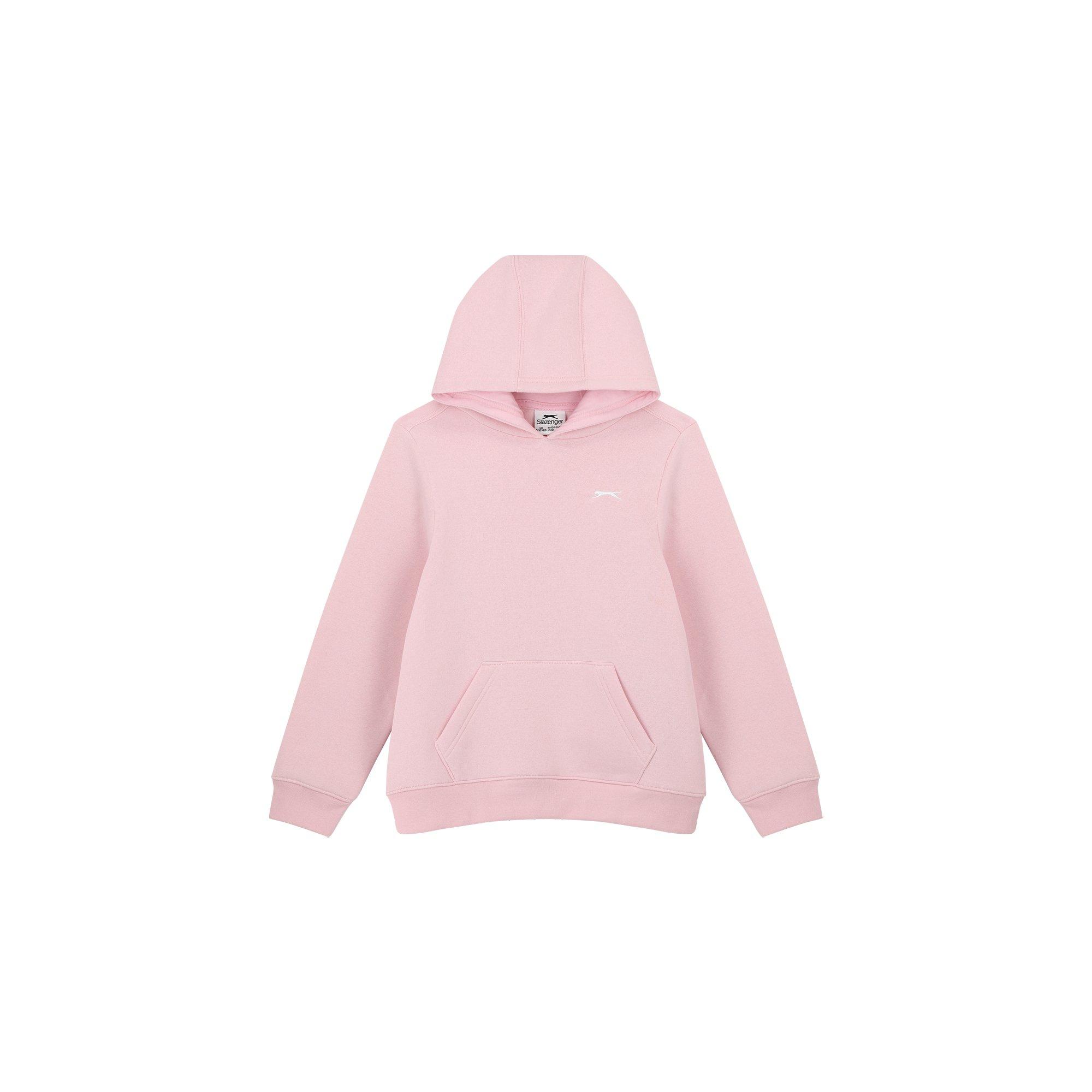 Rosa morbido - Slazenger - Fleece Hoodie Junior - 2