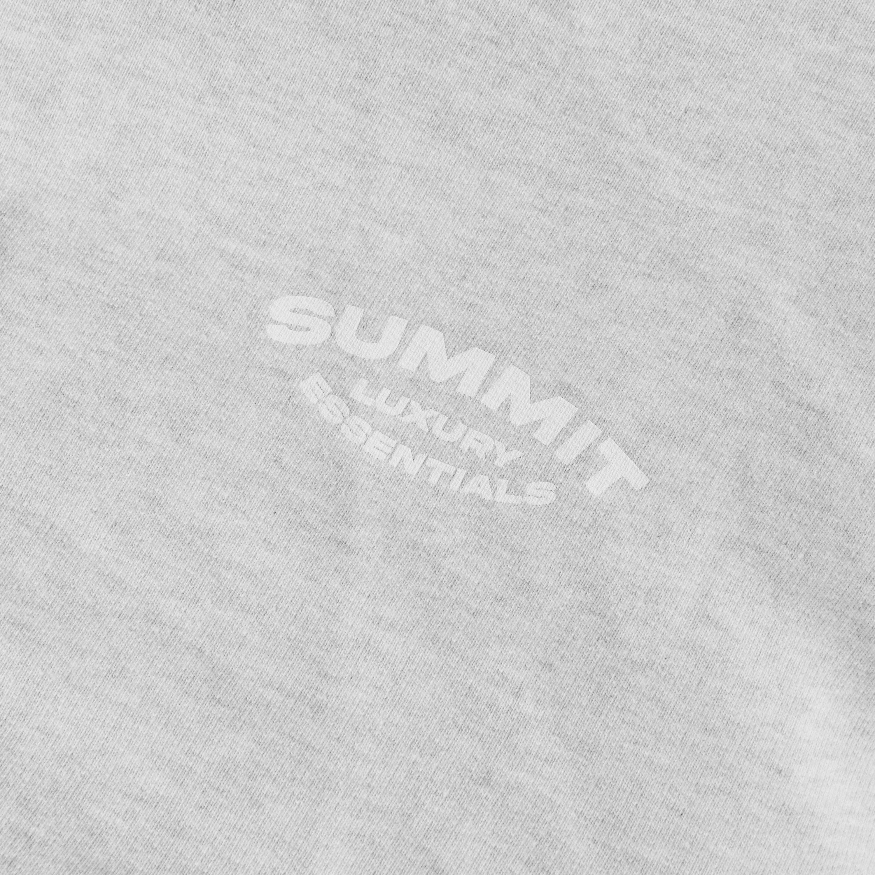Grey Marl - Summit - Men's Lux Overhead Hoodie - 5