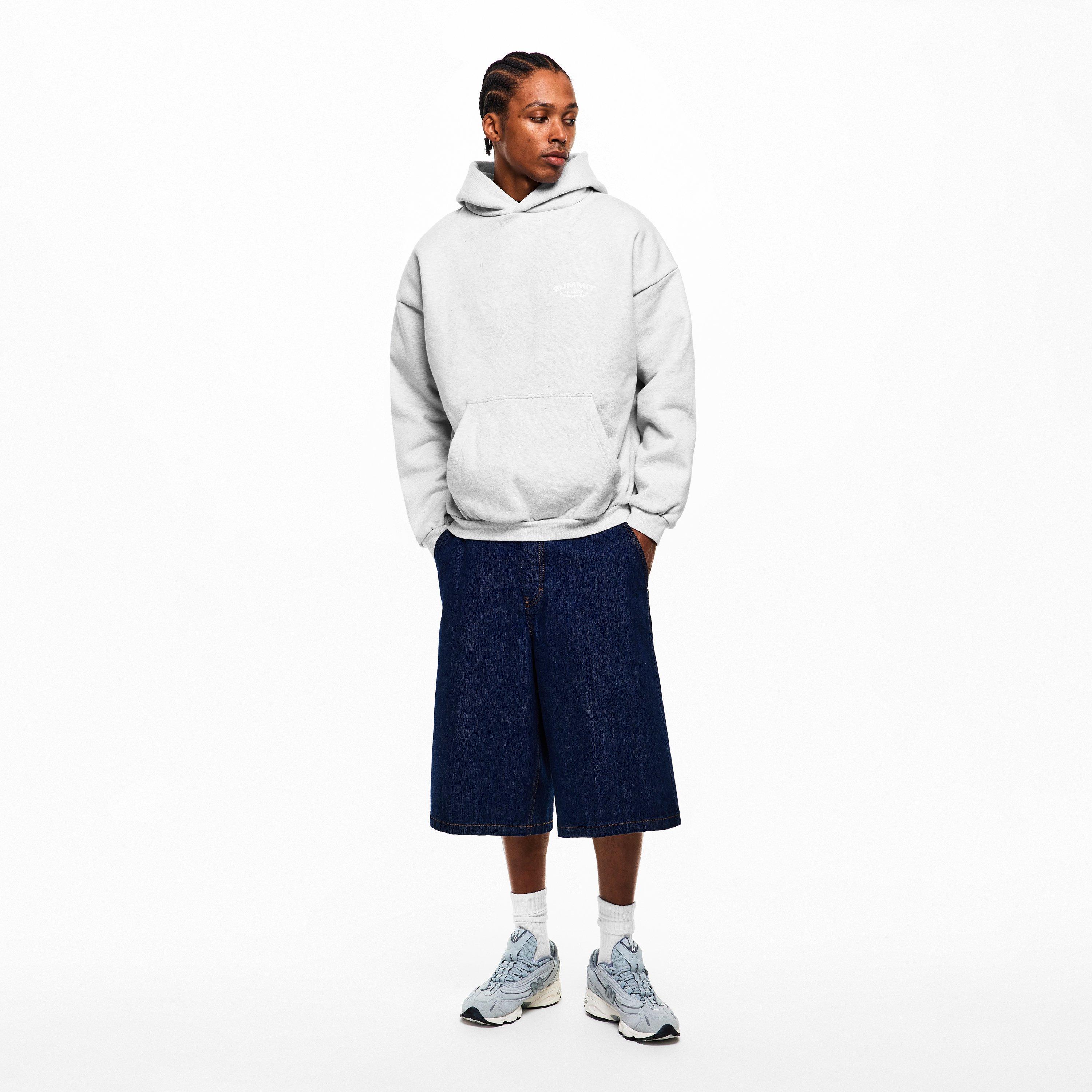 Grey Marl - Summit - Men's Lux Overhead Hoodie - 6