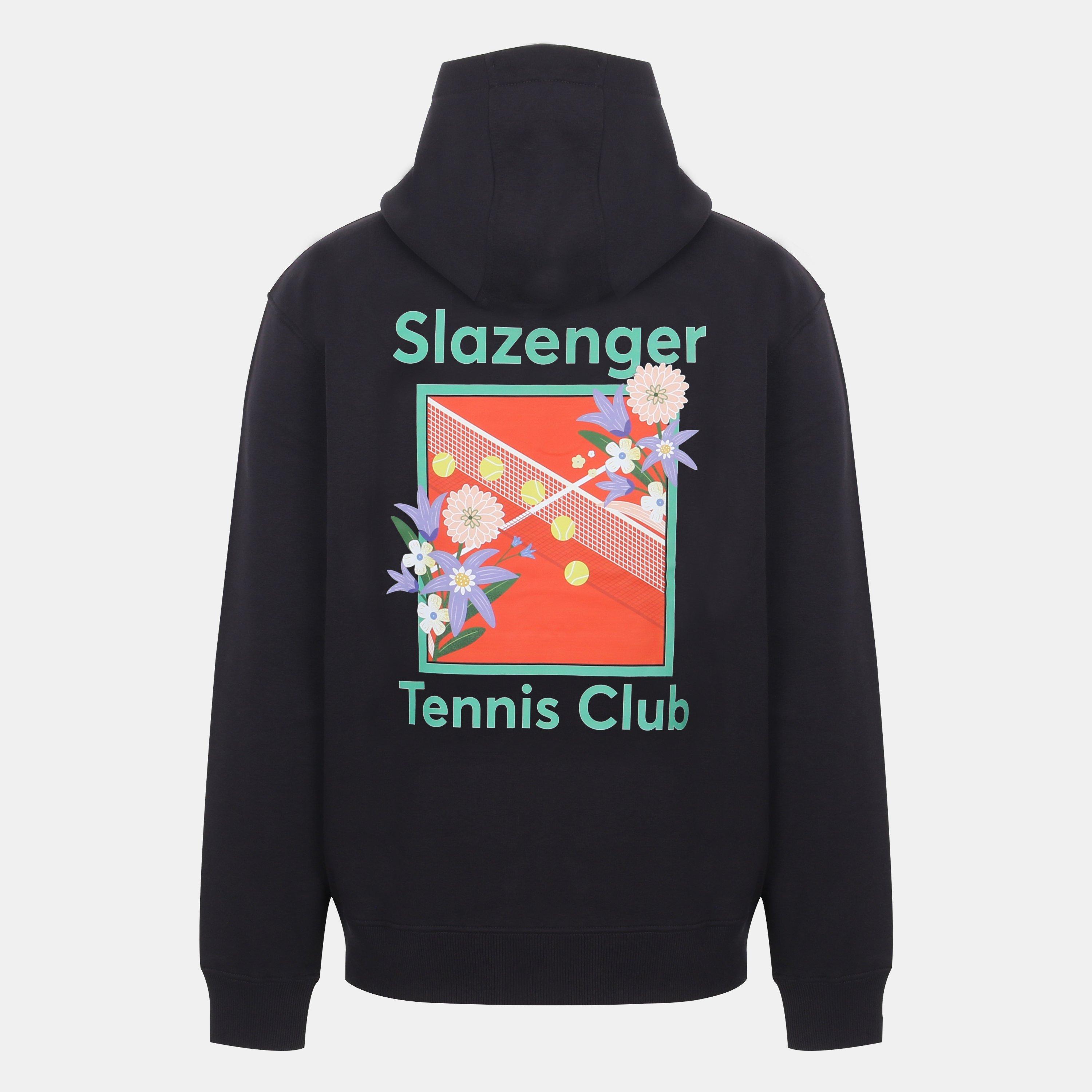Schwarz - Slazenger - Slaz Tennis Club Hoodie - 2