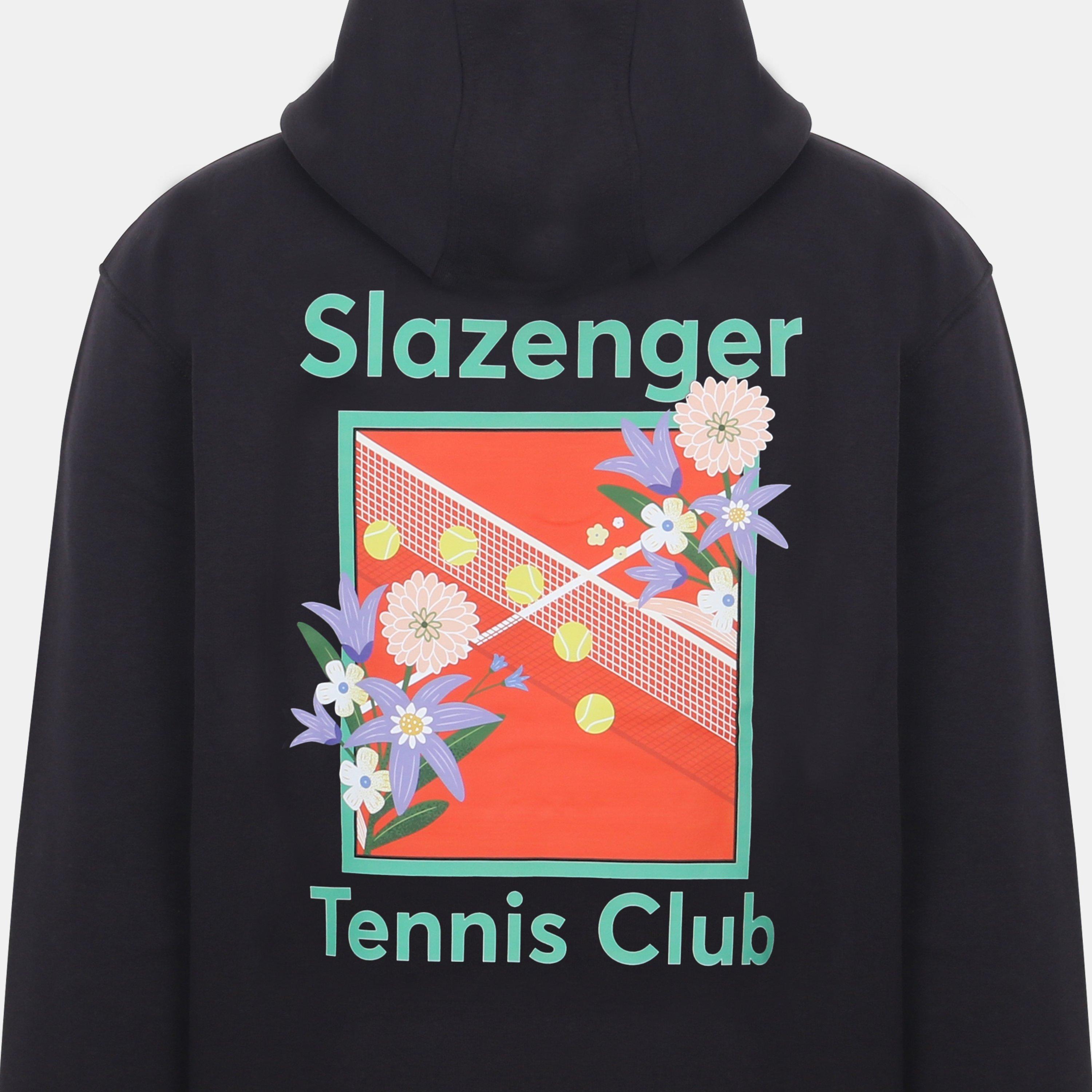 Schwarz - Slazenger - Slaz Tennis Club Hoodie - 3