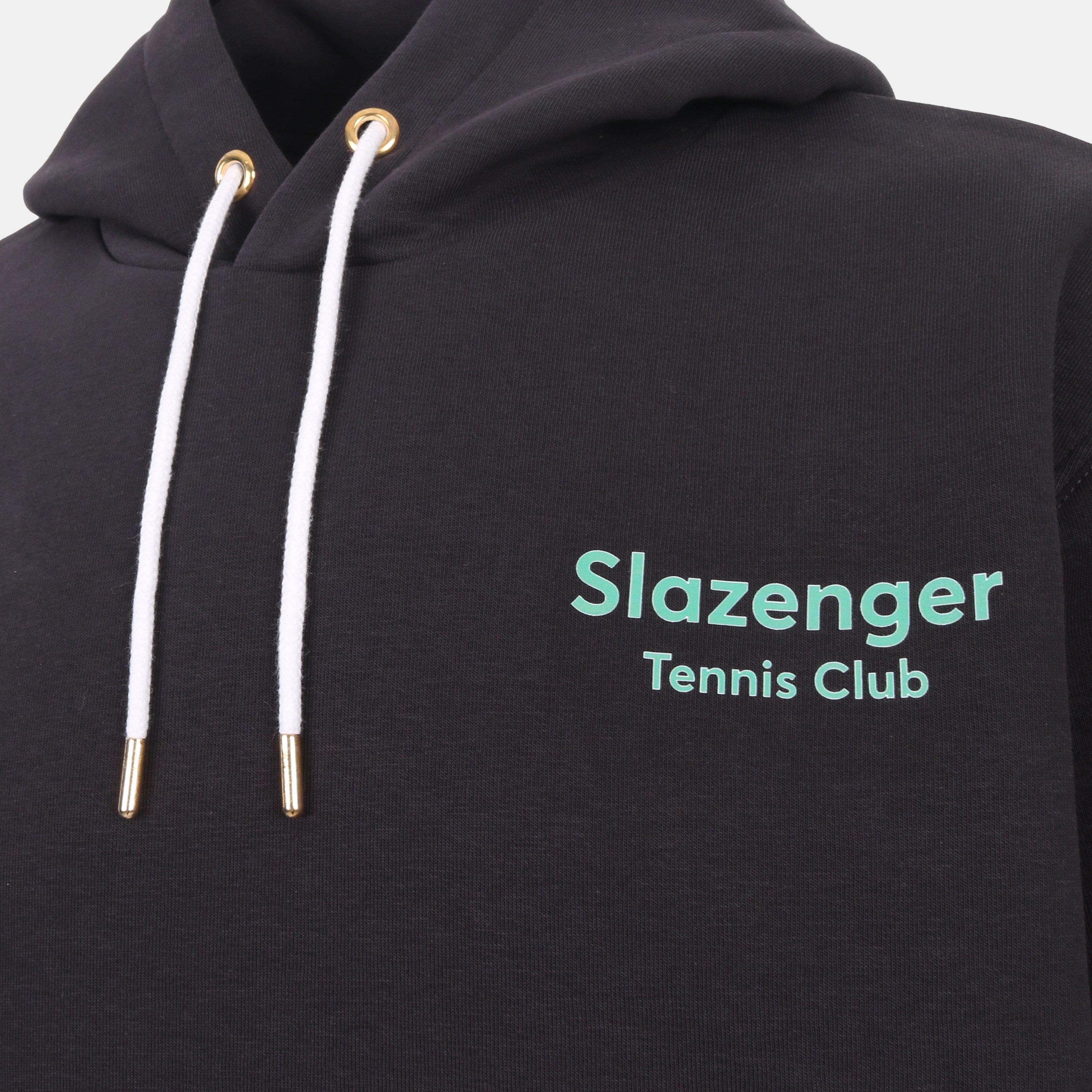 Schwarz - Slazenger - Slaz Tennis Club Hoodie - 4
