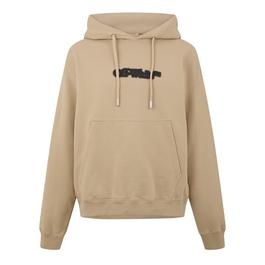 Off White Spray Arrow Over The Head Hoodie