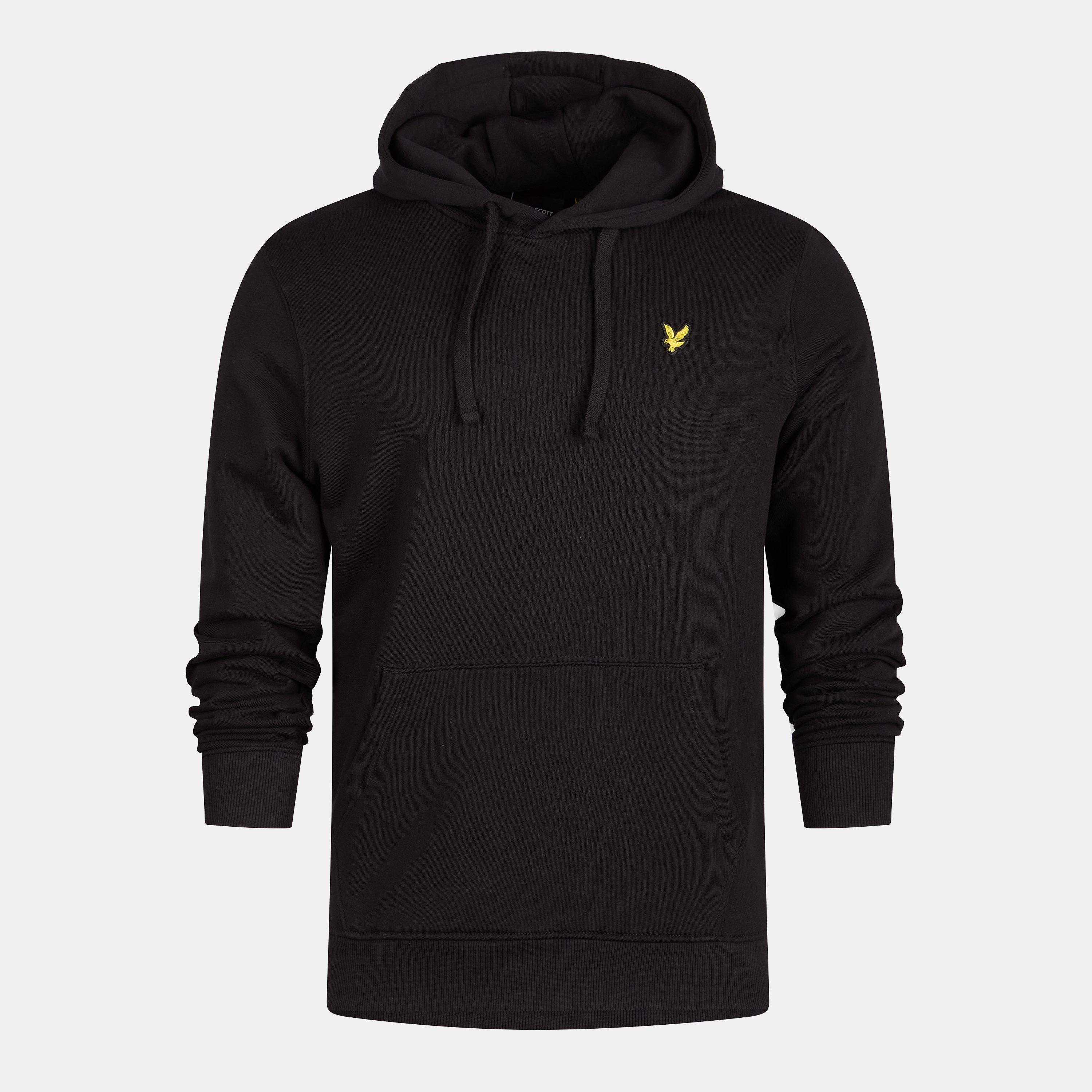 Lyle And Scott Men's Basic Logo Hoodie - Jet Black Z865 - M