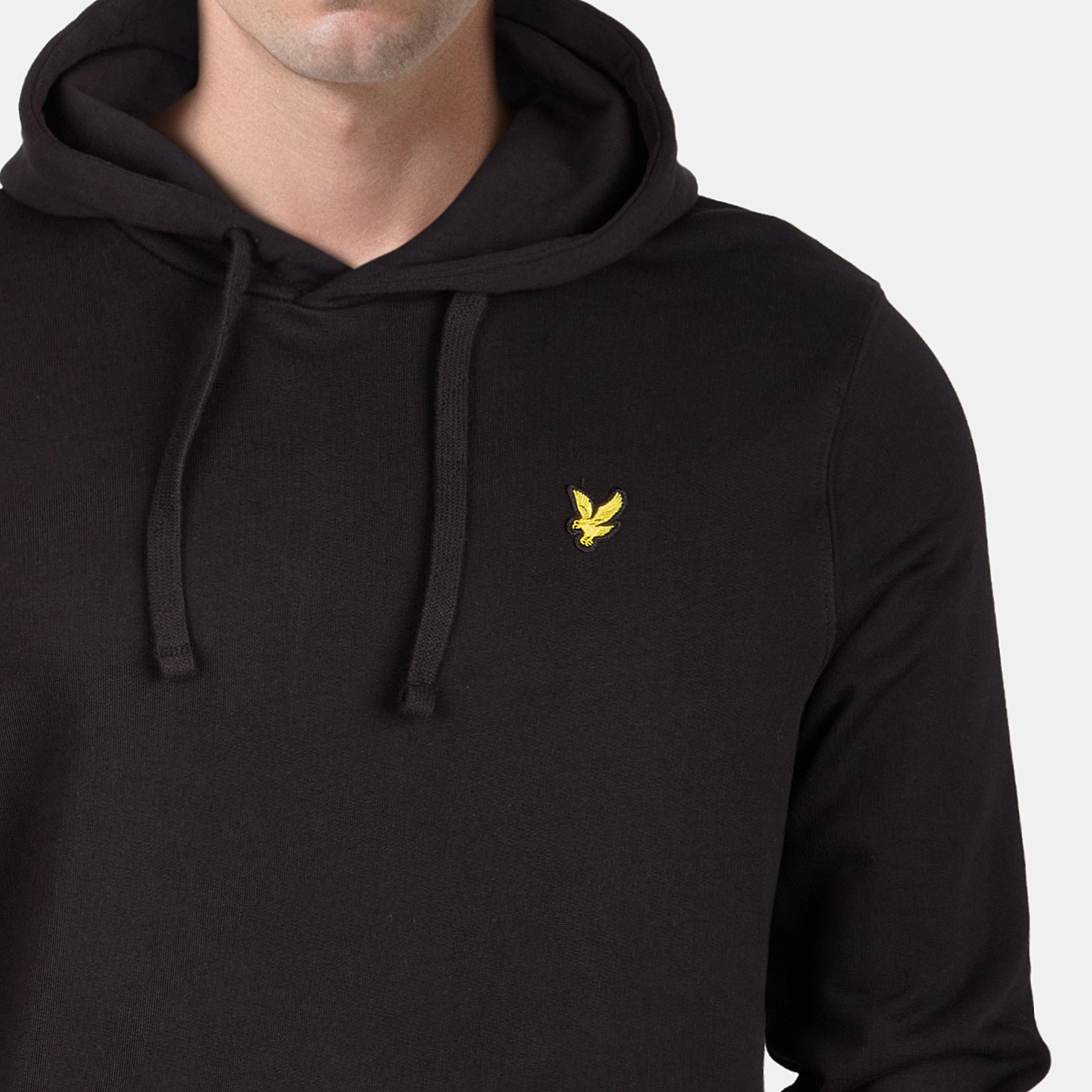 Jet Black Z865 - Lyle and Scott - Basic Logo Hoodie - 5