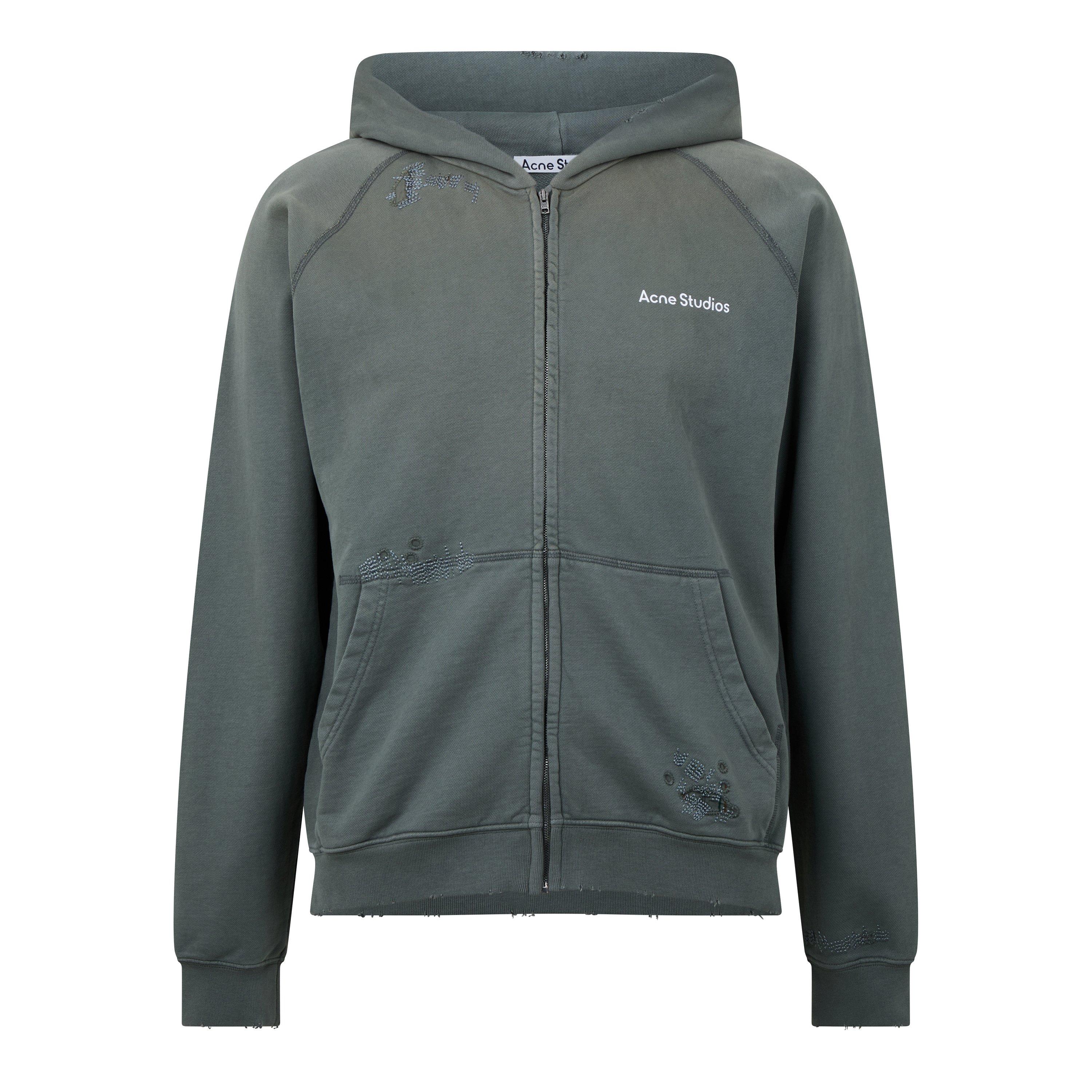 Acne Studios Stamp Zip Hoodie