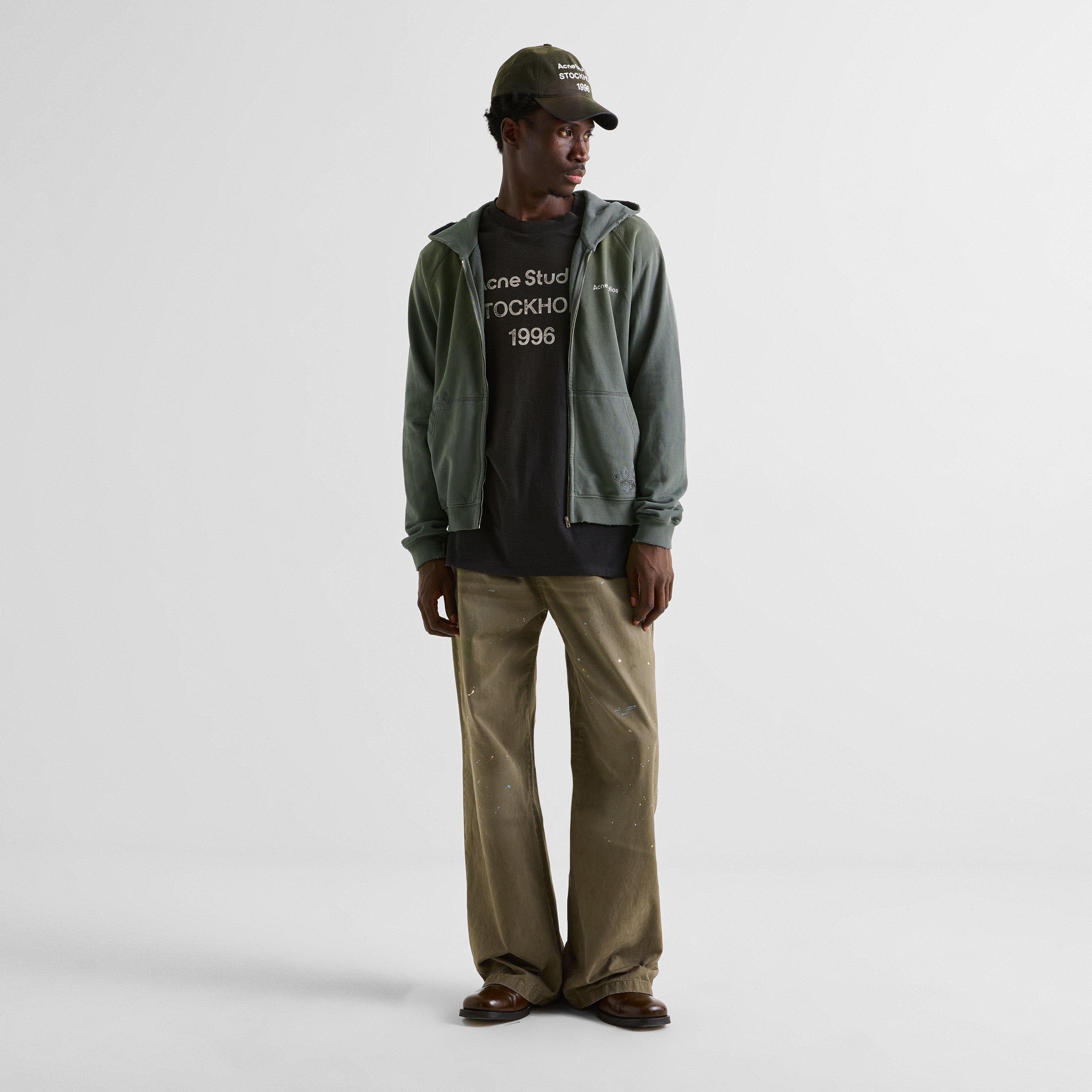 Slate Grey - Acne Studios - Stamp Zip Hoodie - 5