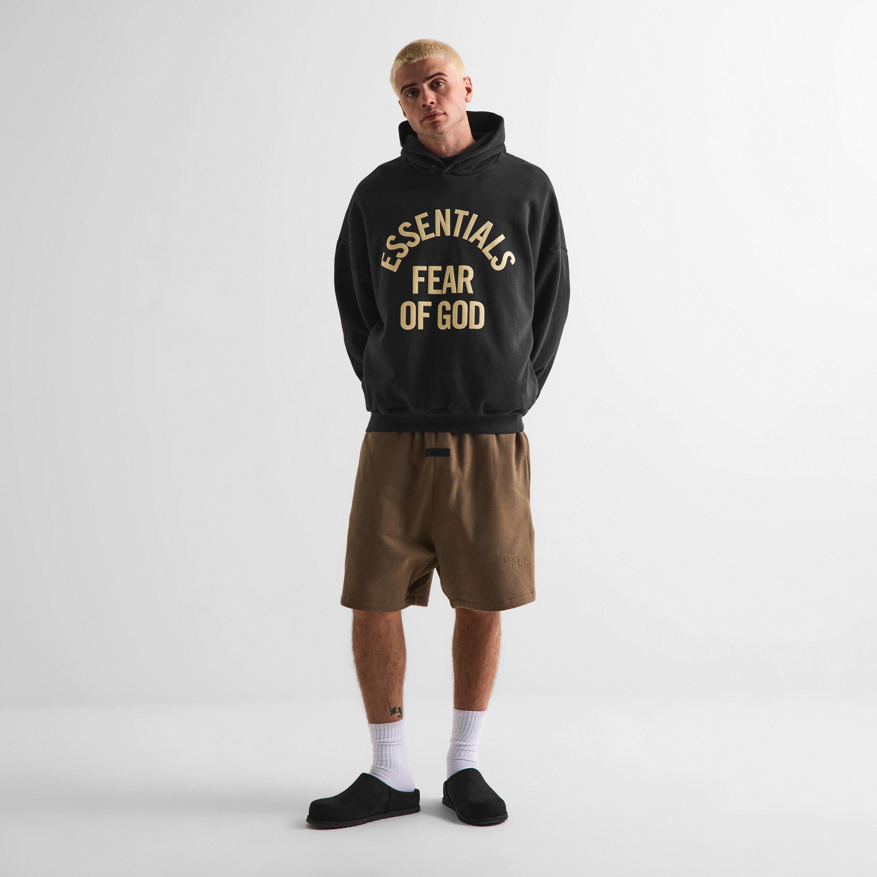 Black - Fear Of God Essentials - Men's Overhead Hoodie - 6