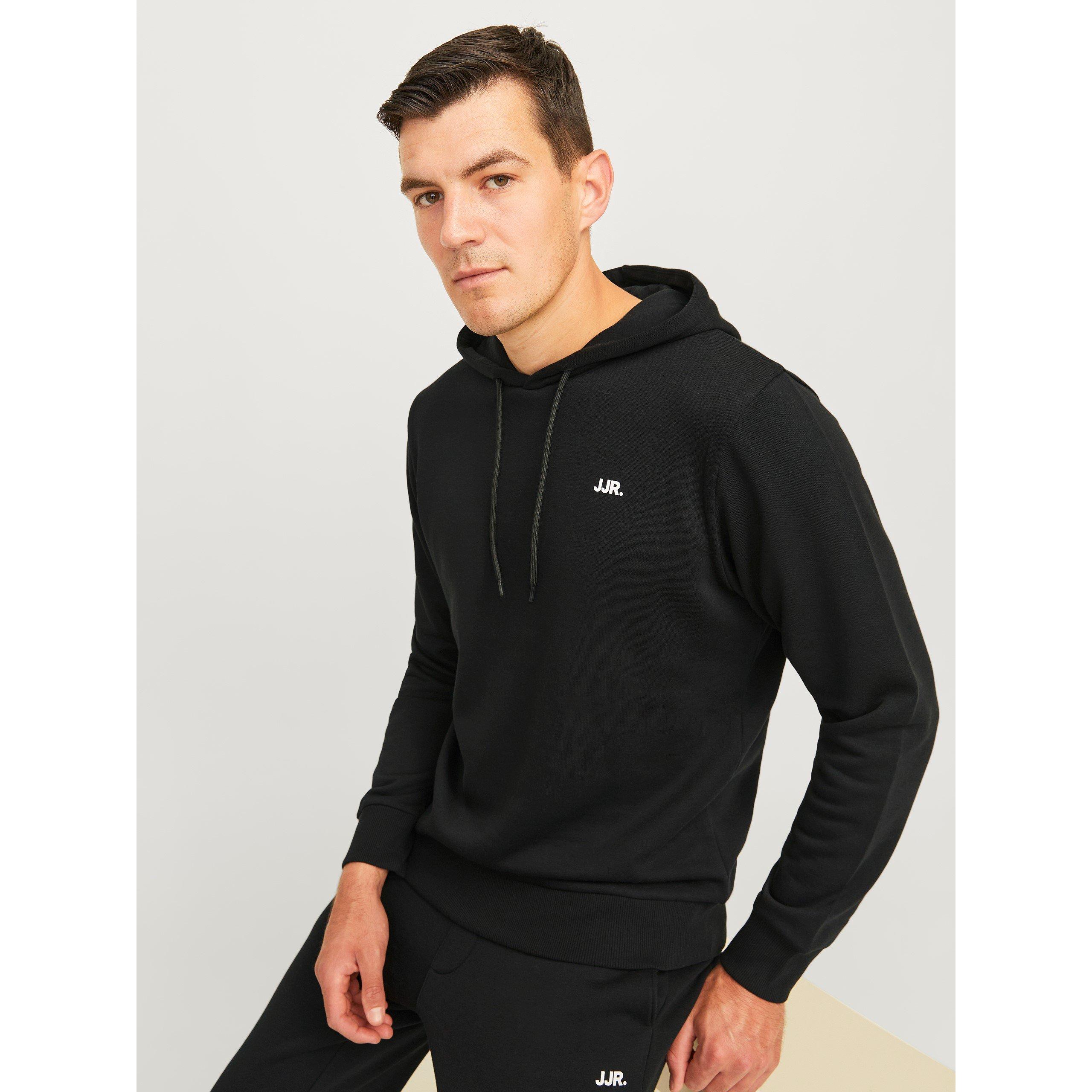 Black - JJ Rebel - Men's Logo Hoodie - 2