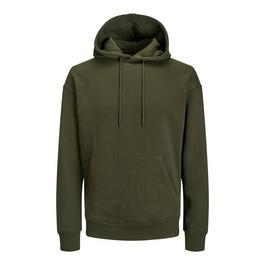 Jack and Jones Plain Hoodie Mens