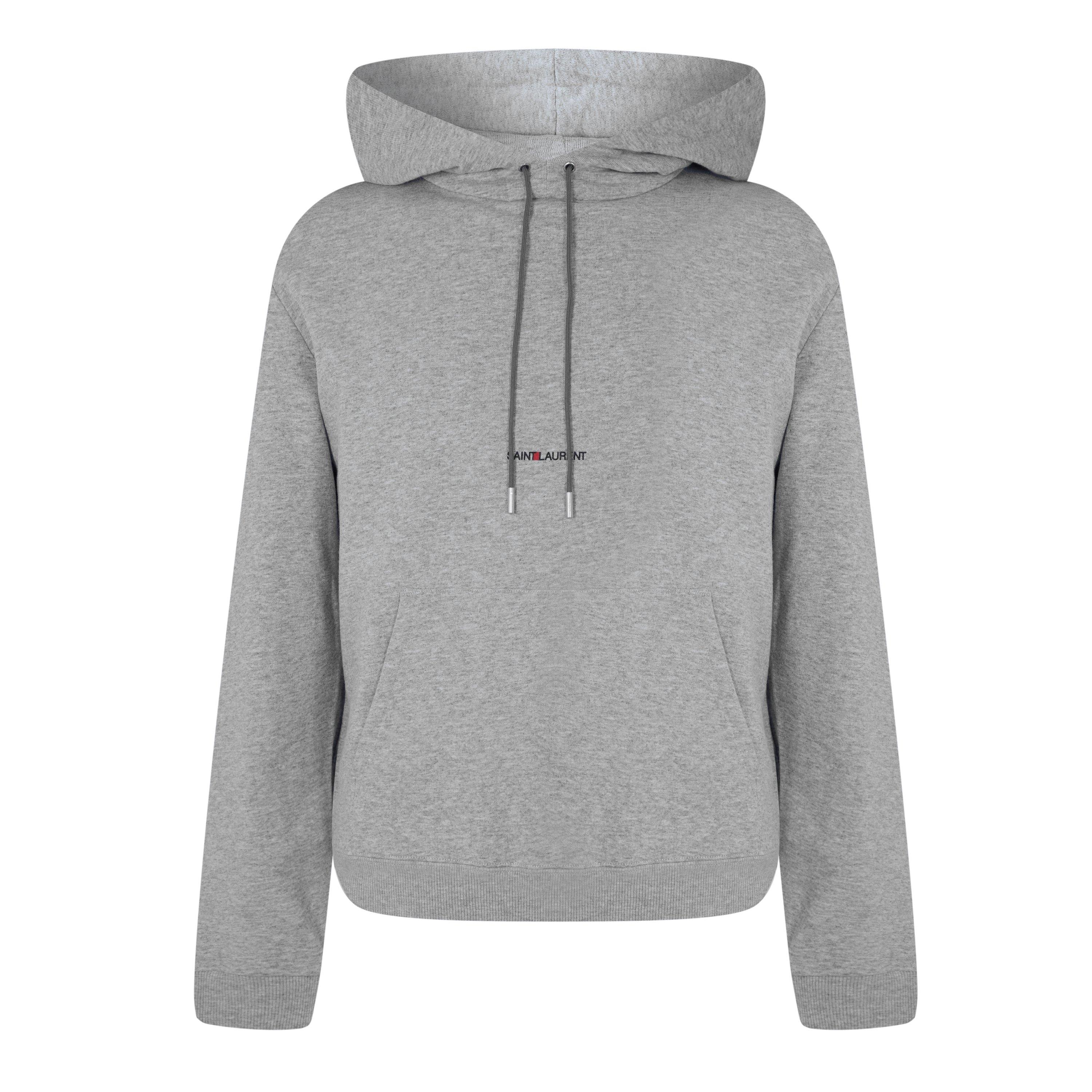 Gris Chine - Saint Laurent - Classic Rive Gauche Hoodie - 7