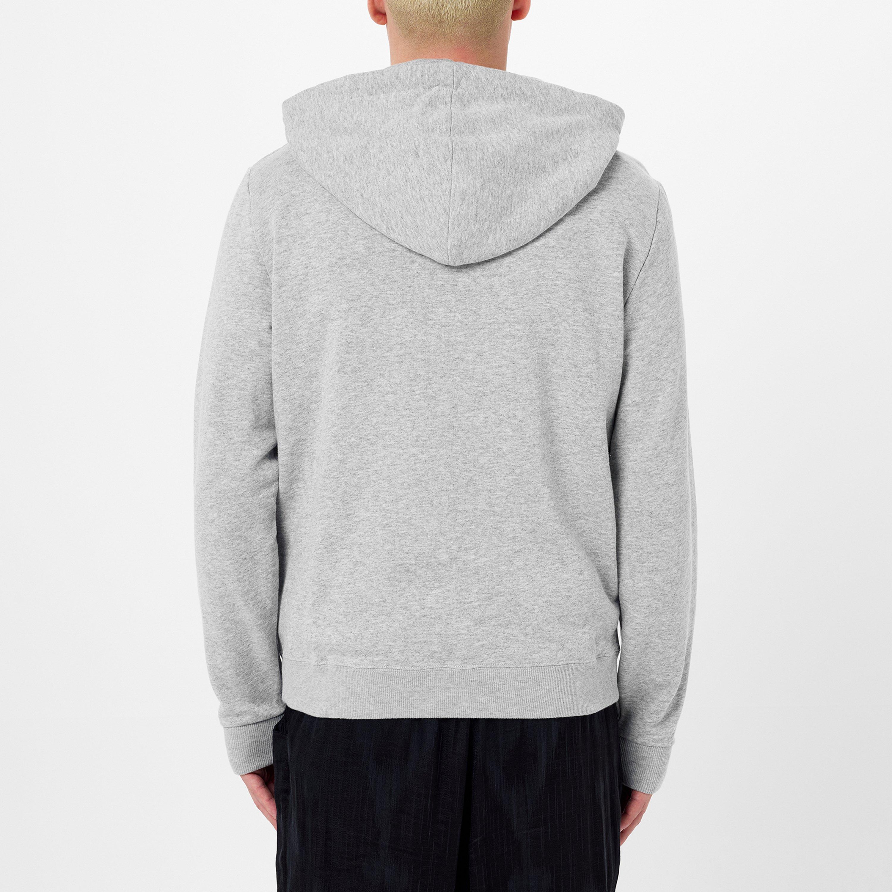 Gris Chine - Saint Laurent - Classic Rive Gauche Hoodie - 4