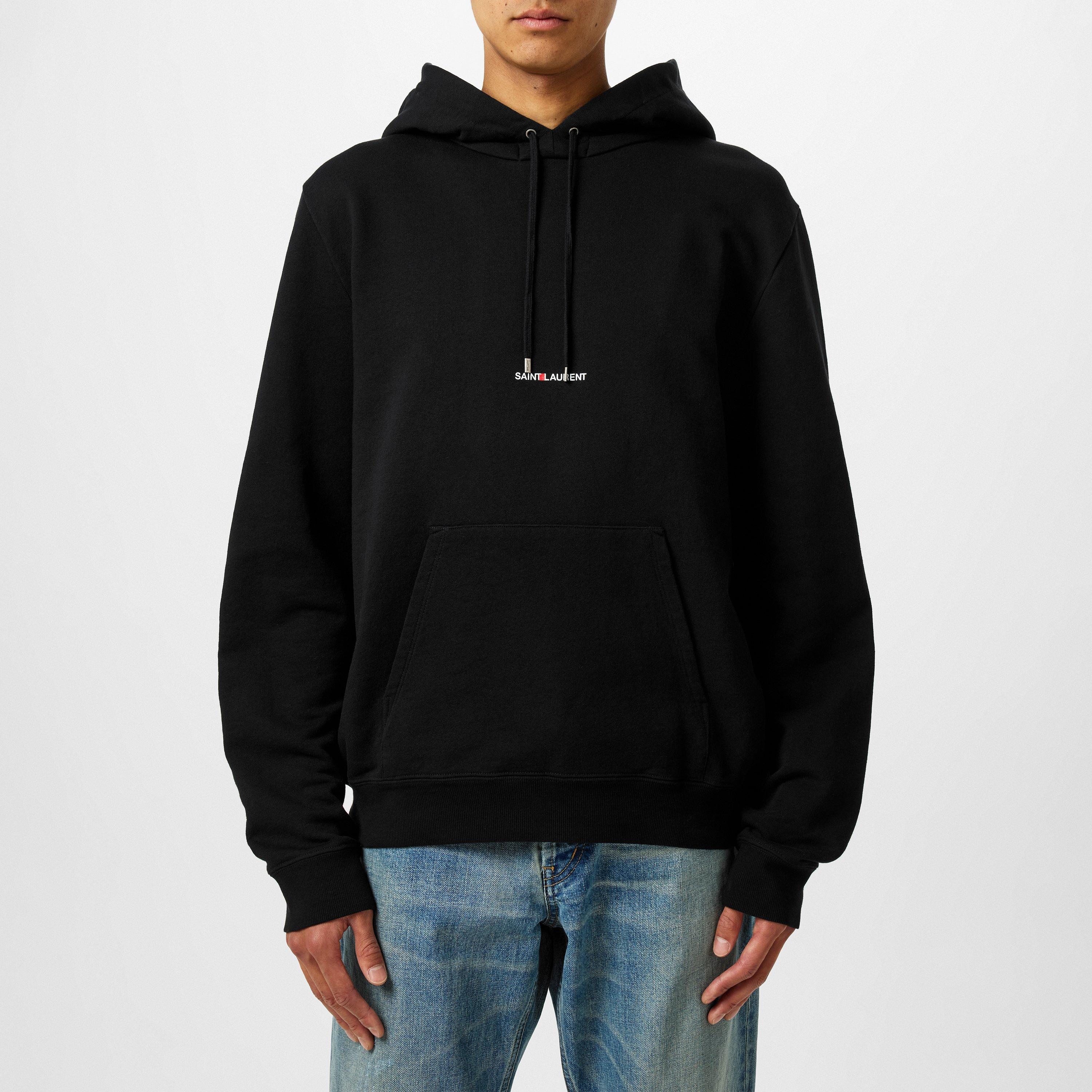 Noir - Saint Laurent - Classic Rive Gauche Hoodie - 3