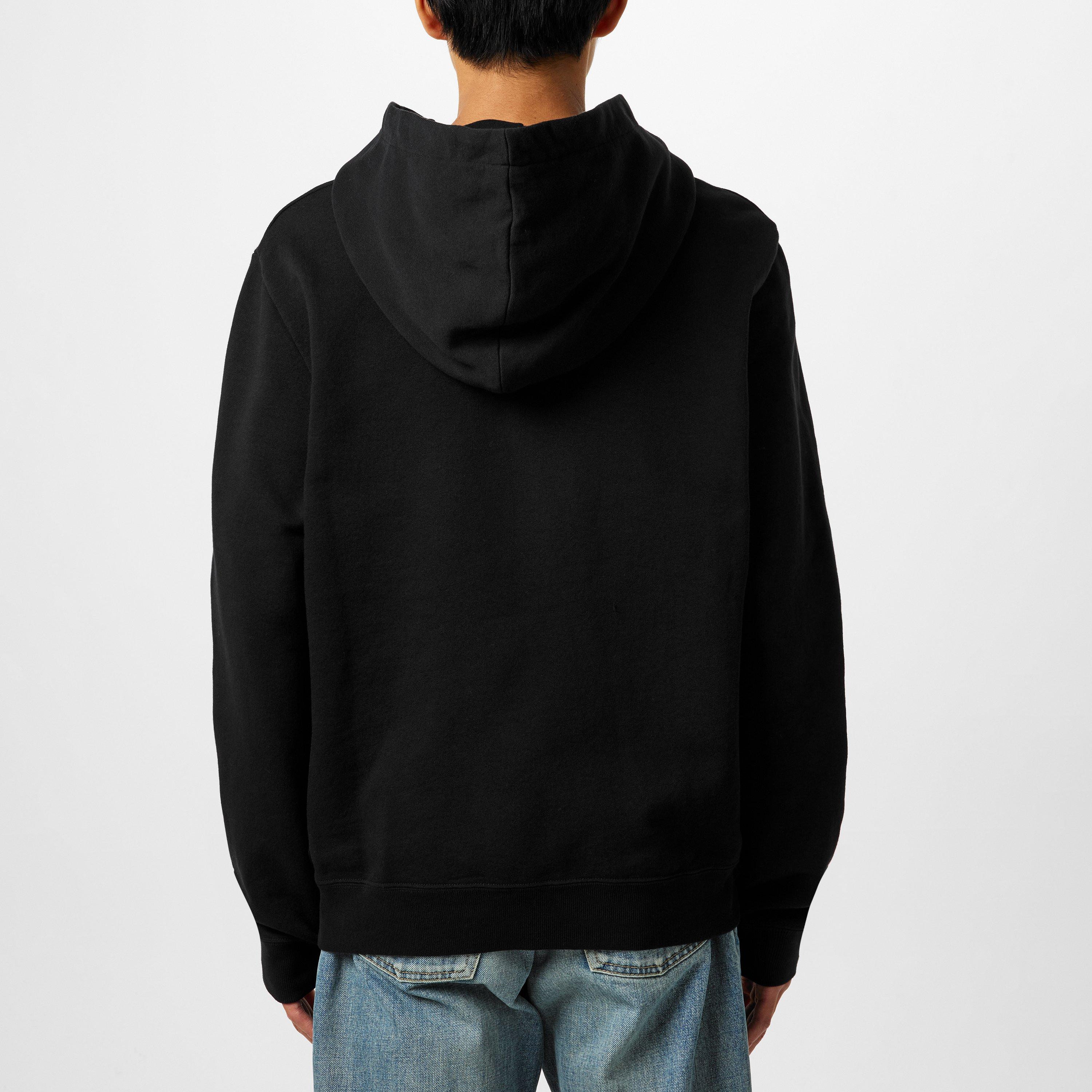 Noir - Saint Laurent - Classic Rive Gauche Hoodie - 4