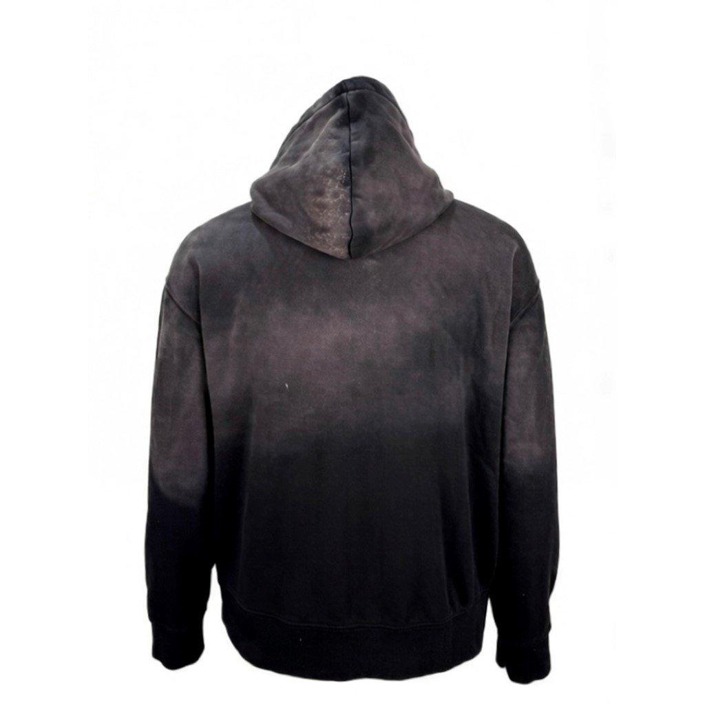 Wash Black - Pretty Boy Ugly World - The Pretty Boy Ugly World Cotton Zip Hoodie Mens - 3