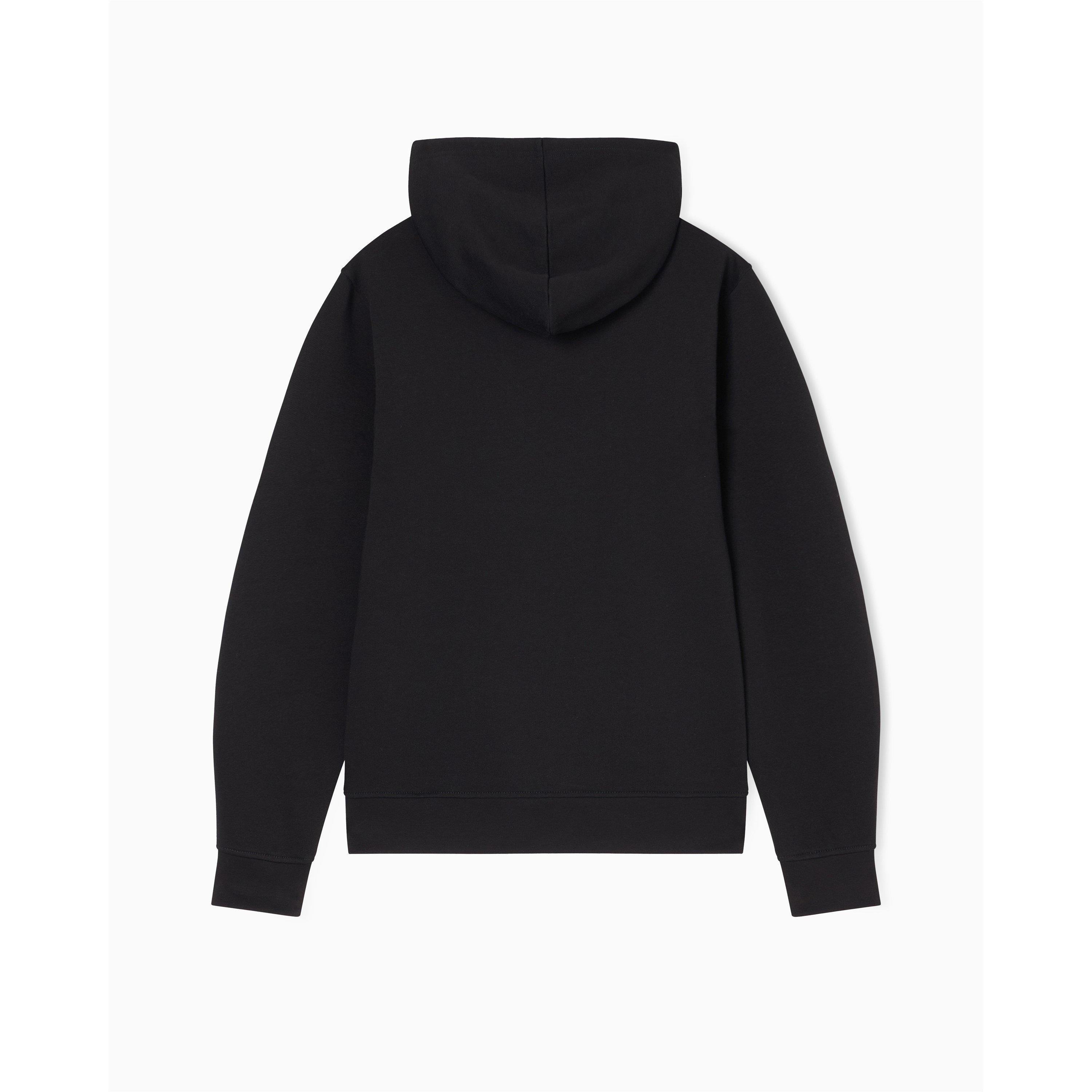 Black UC001 - Armani Exchange - Men's Hoodie - 2