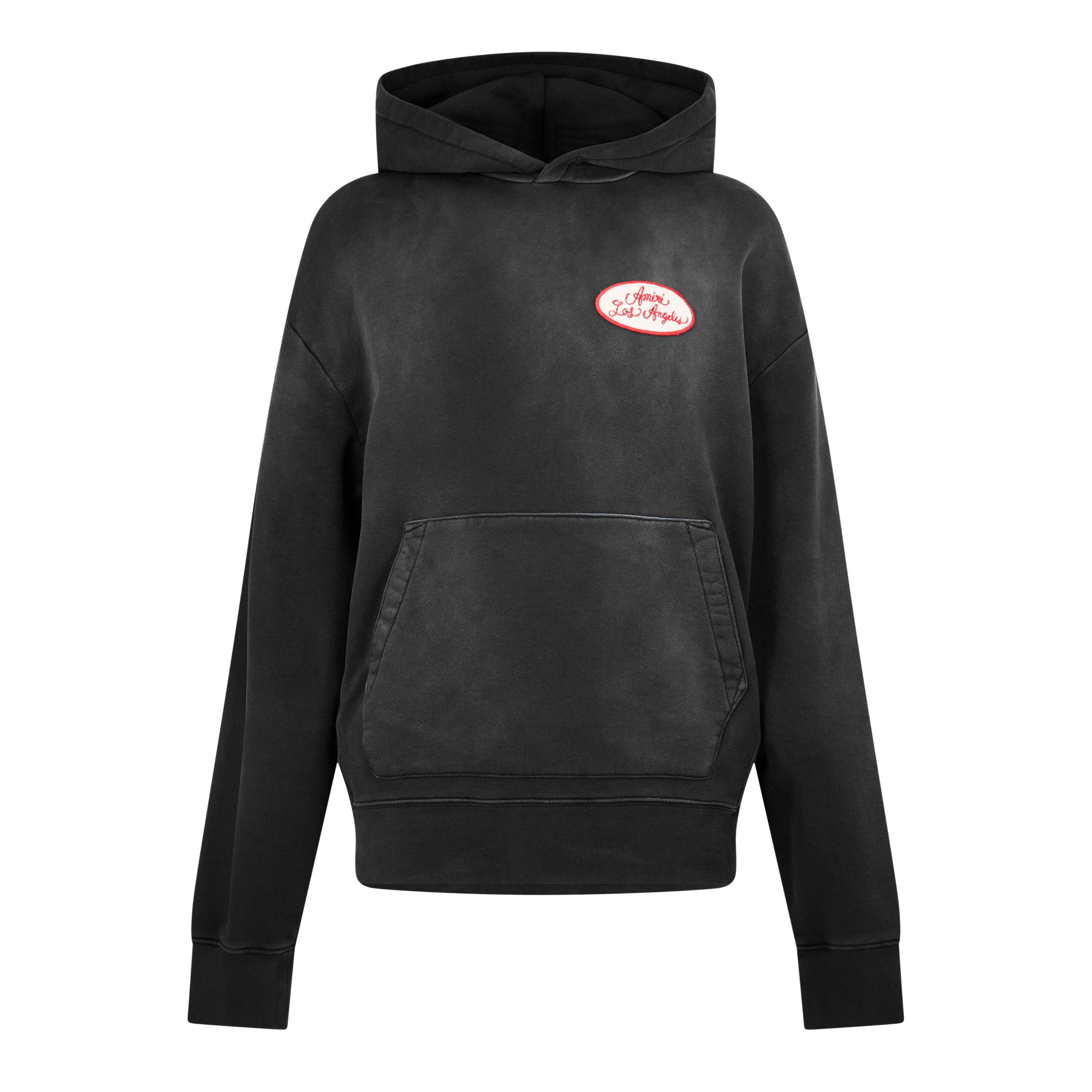 Amiri Men's Cotton Pull Over Hoodie - Black - M
