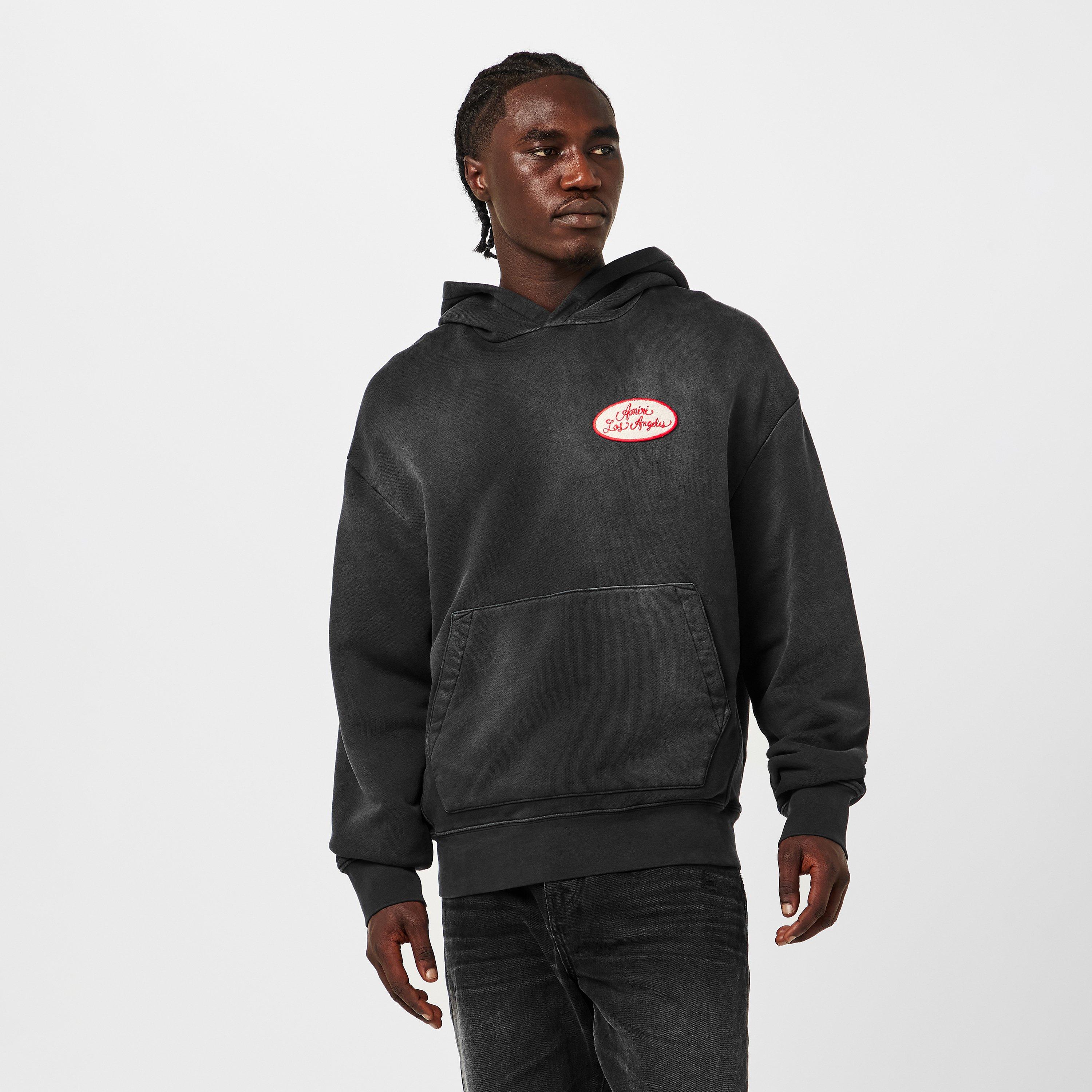 Black - Amiri - Men's Over the Head Hoodie - 3