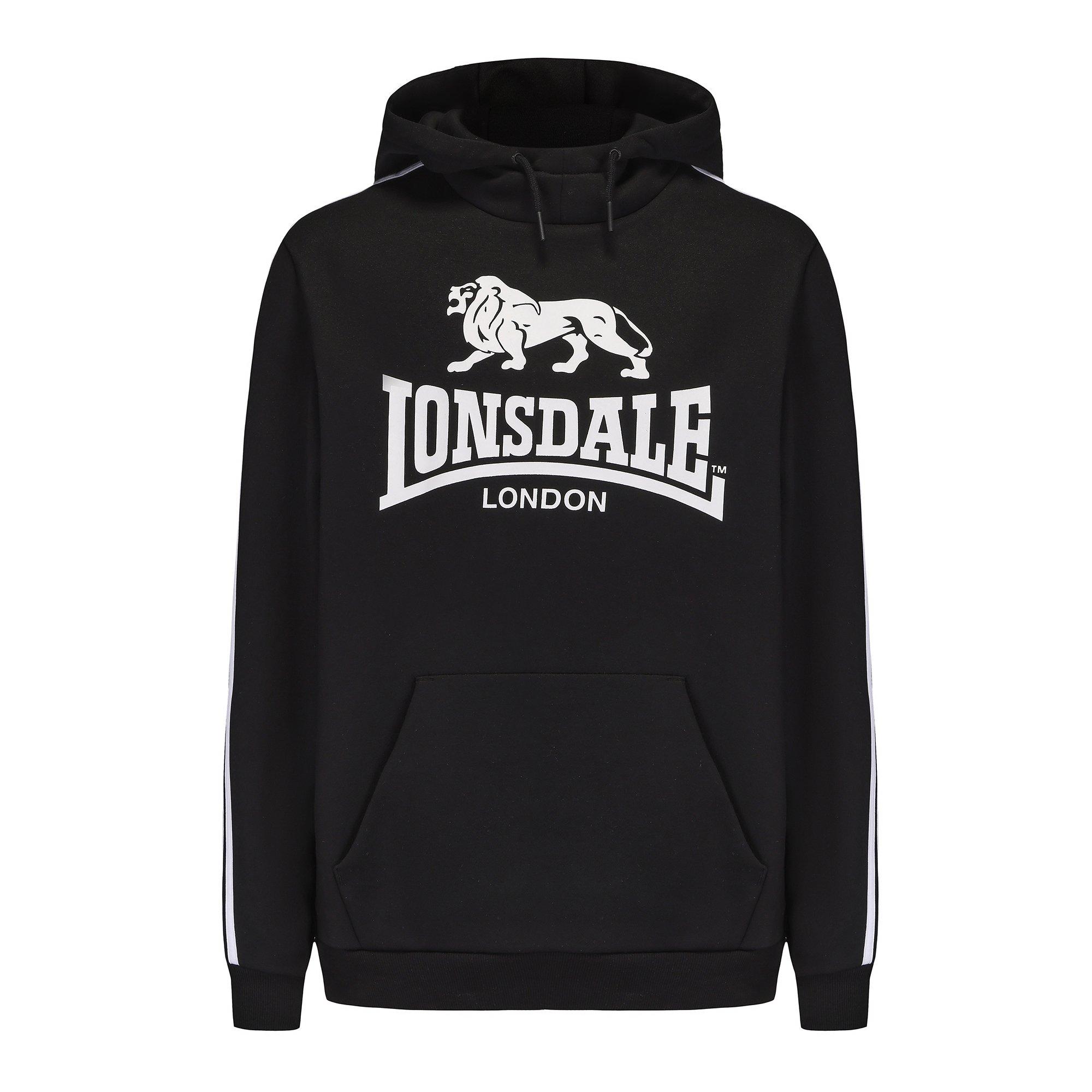 Black - Lonsdale - OTH Hoodie Adults - 1