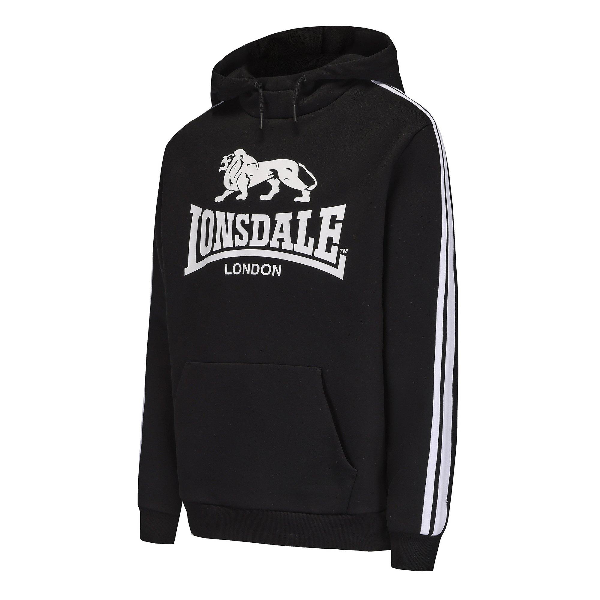 Black - Lonsdale - OTH Hoodie Adults - 3