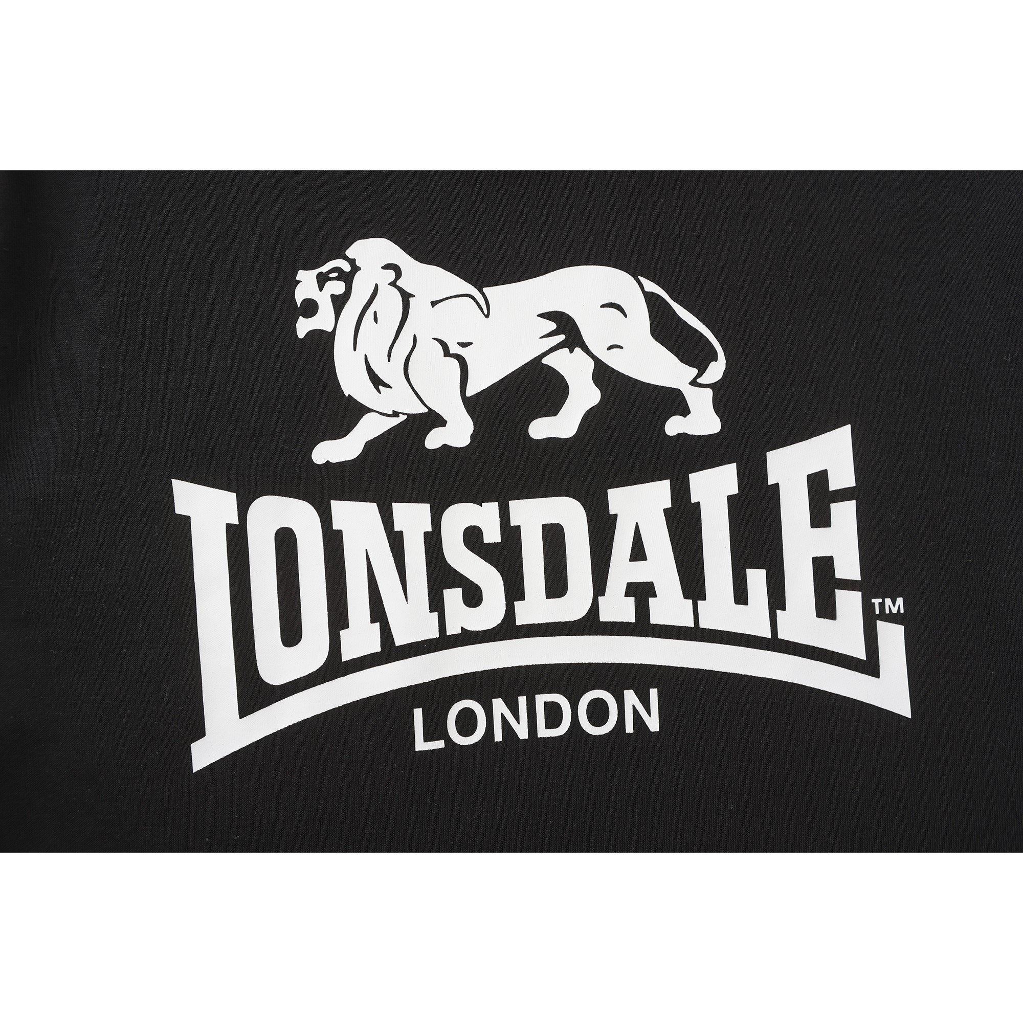 Black - Lonsdale - OTH Hoodie Adults - 4