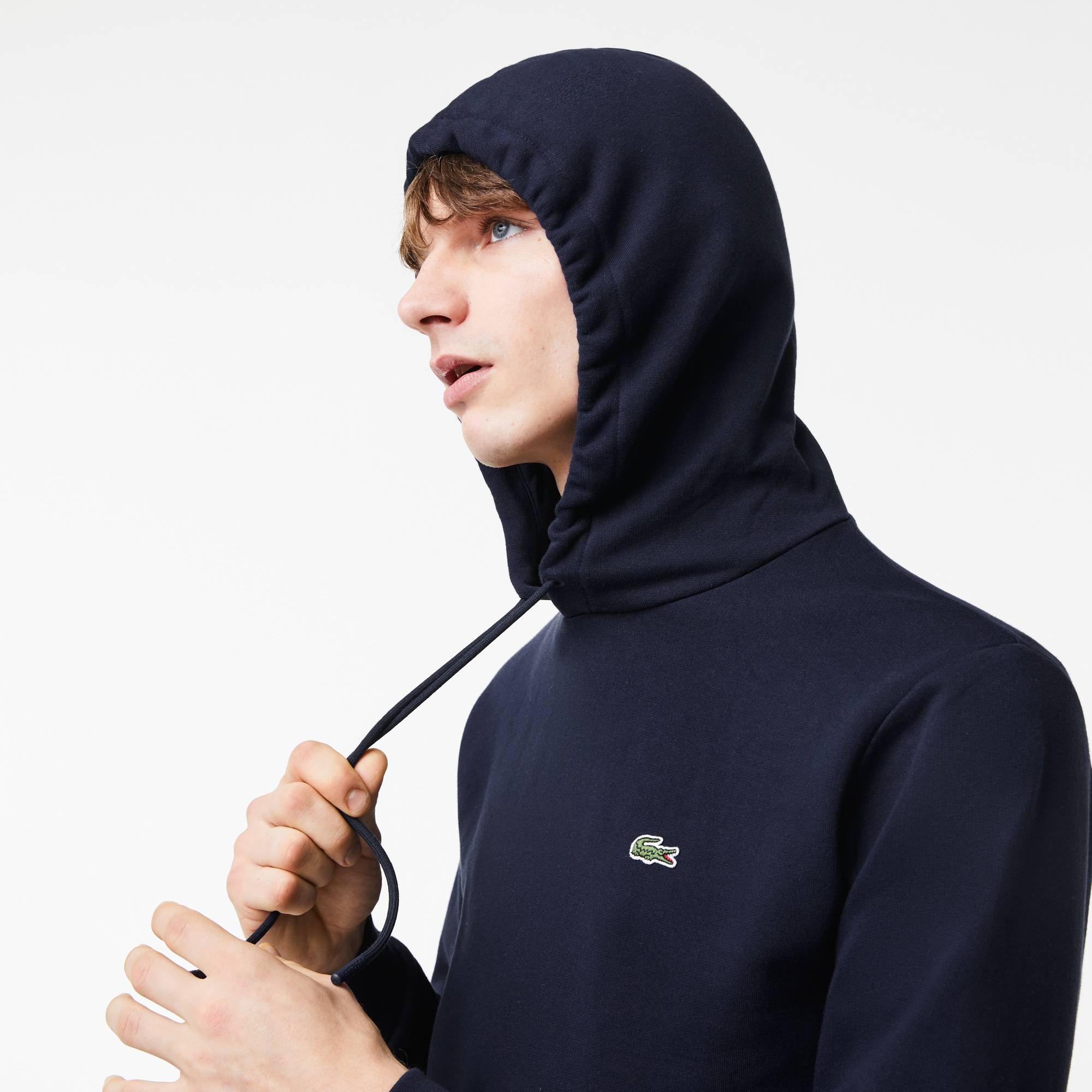 Marine 166 - Lacoste - Men's Basic Over-the-head Hoodie - 8
