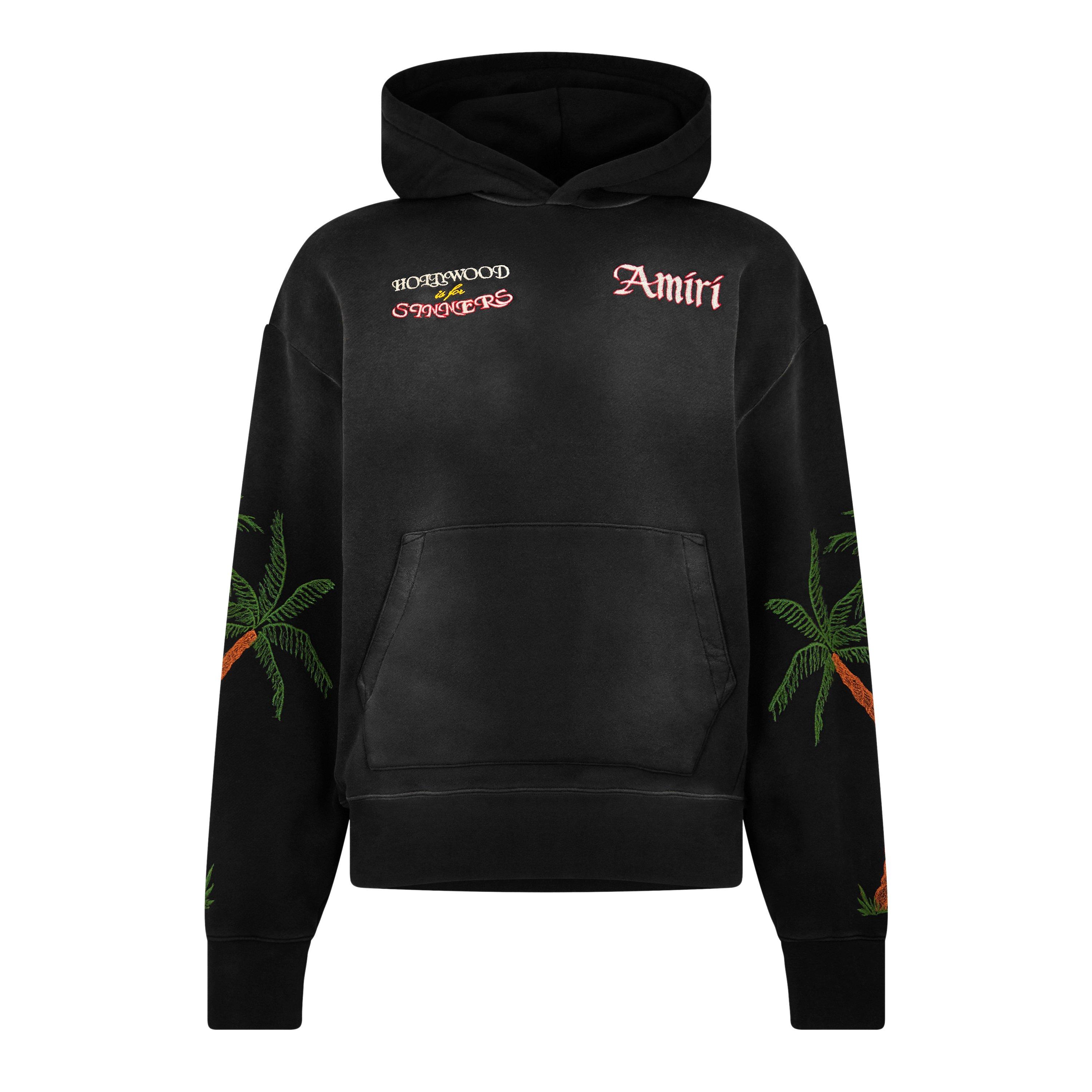 Amiri Men's Sinners Pull Over Hoodie - Black - L
