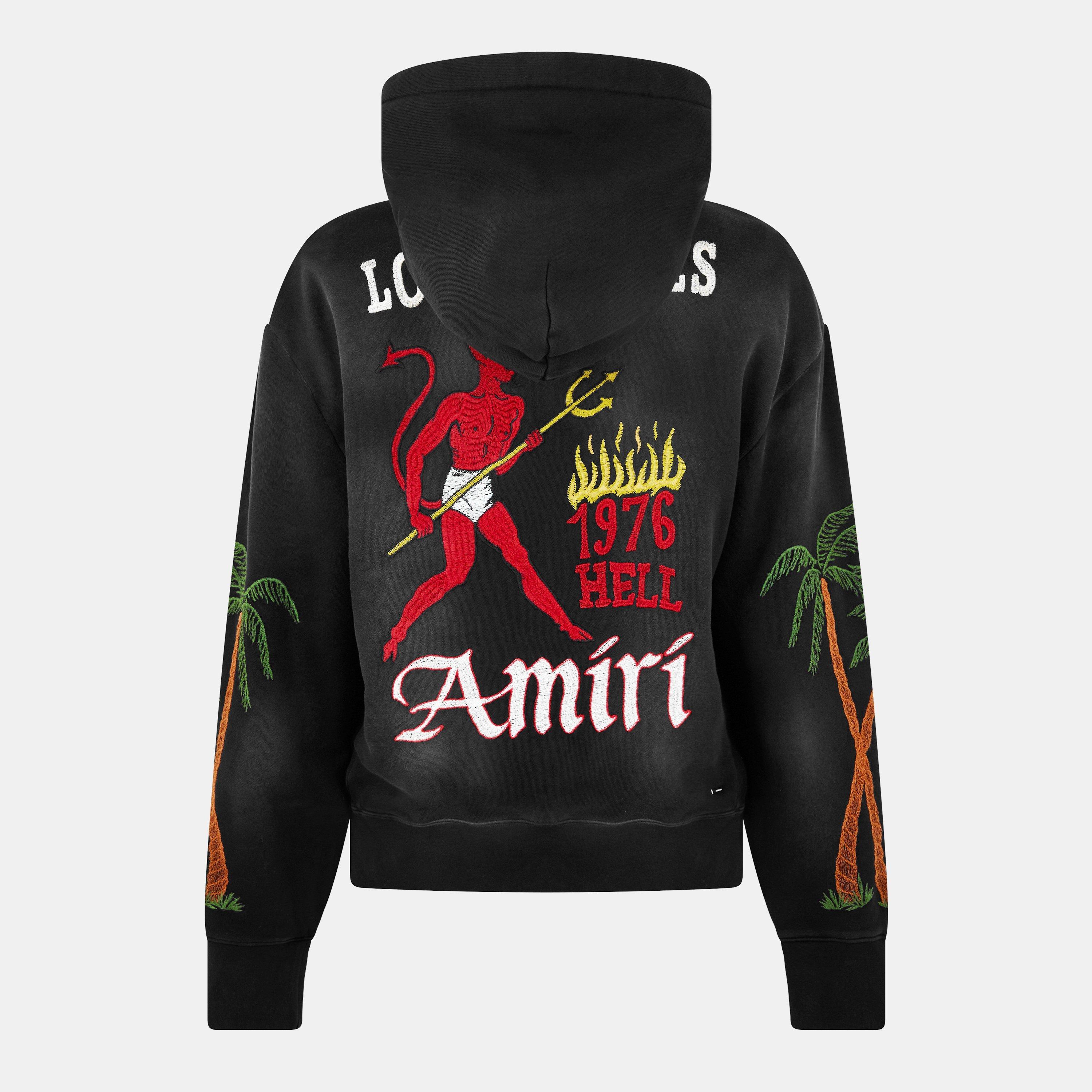 Black - Amiri - Men's Sinners Over-the-Head Hoodie - 2