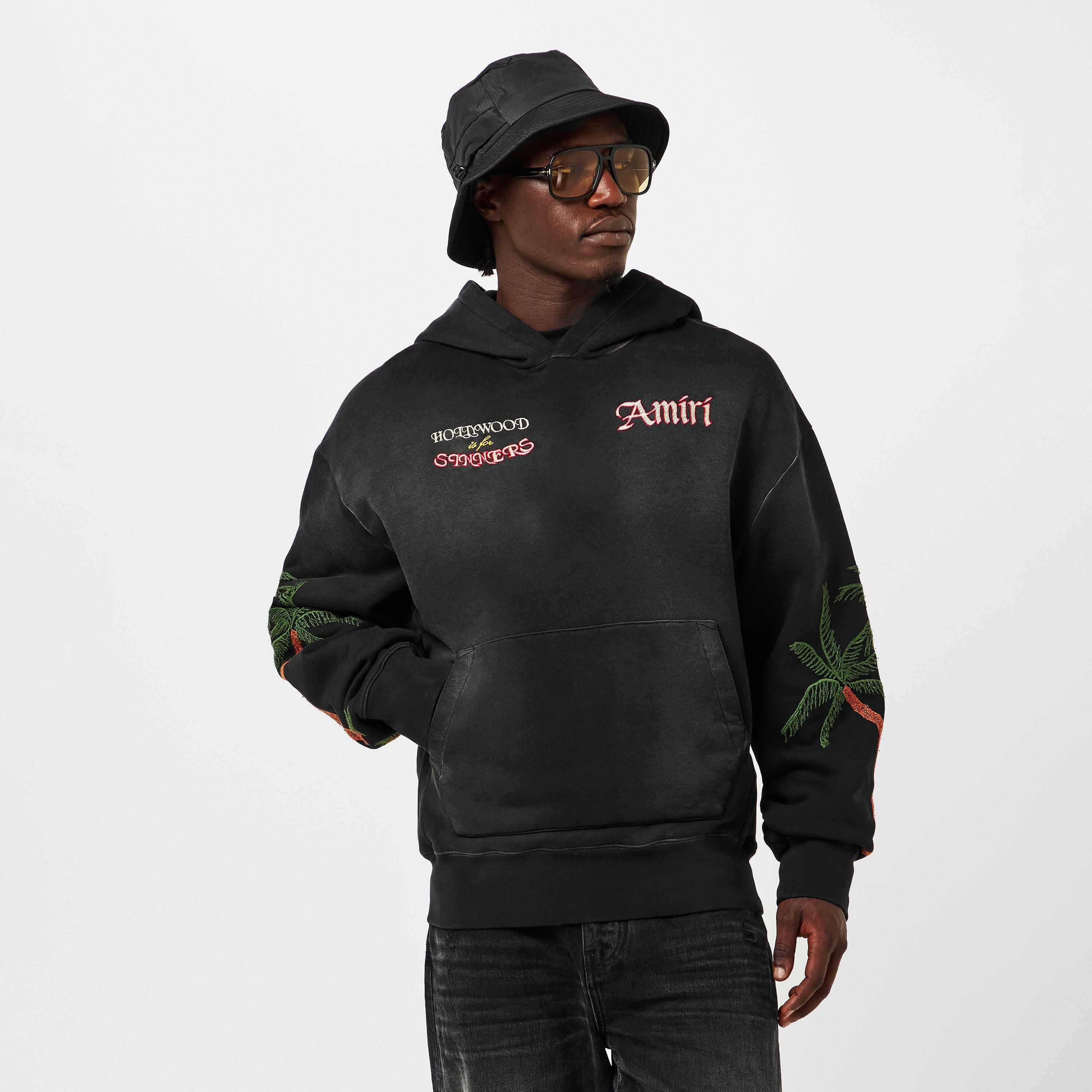 Black - Amiri - Men's Sinners Over-the-Head Hoodie - 3