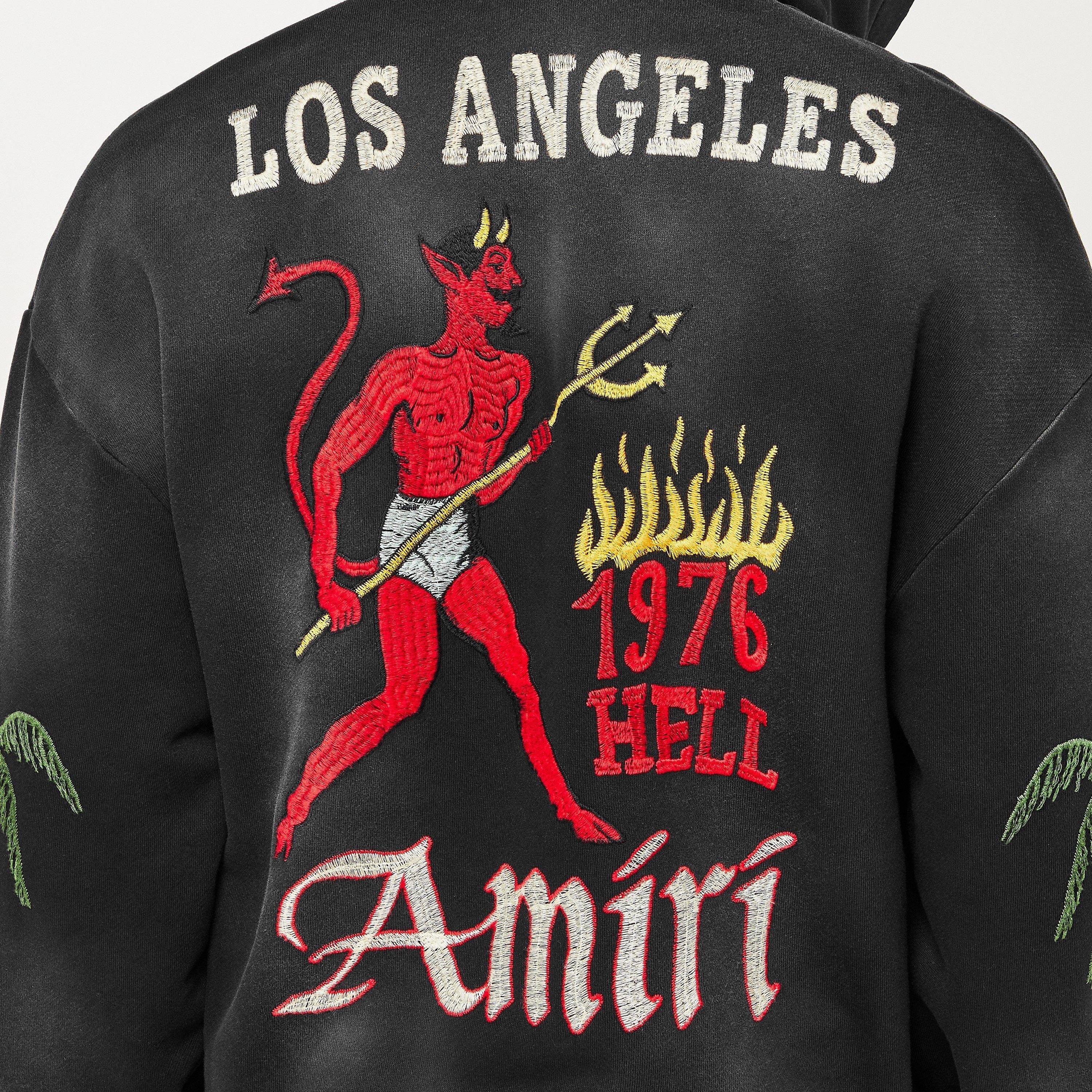 Black - Amiri - Men's Sinners Over-the-Head Hoodie - 5