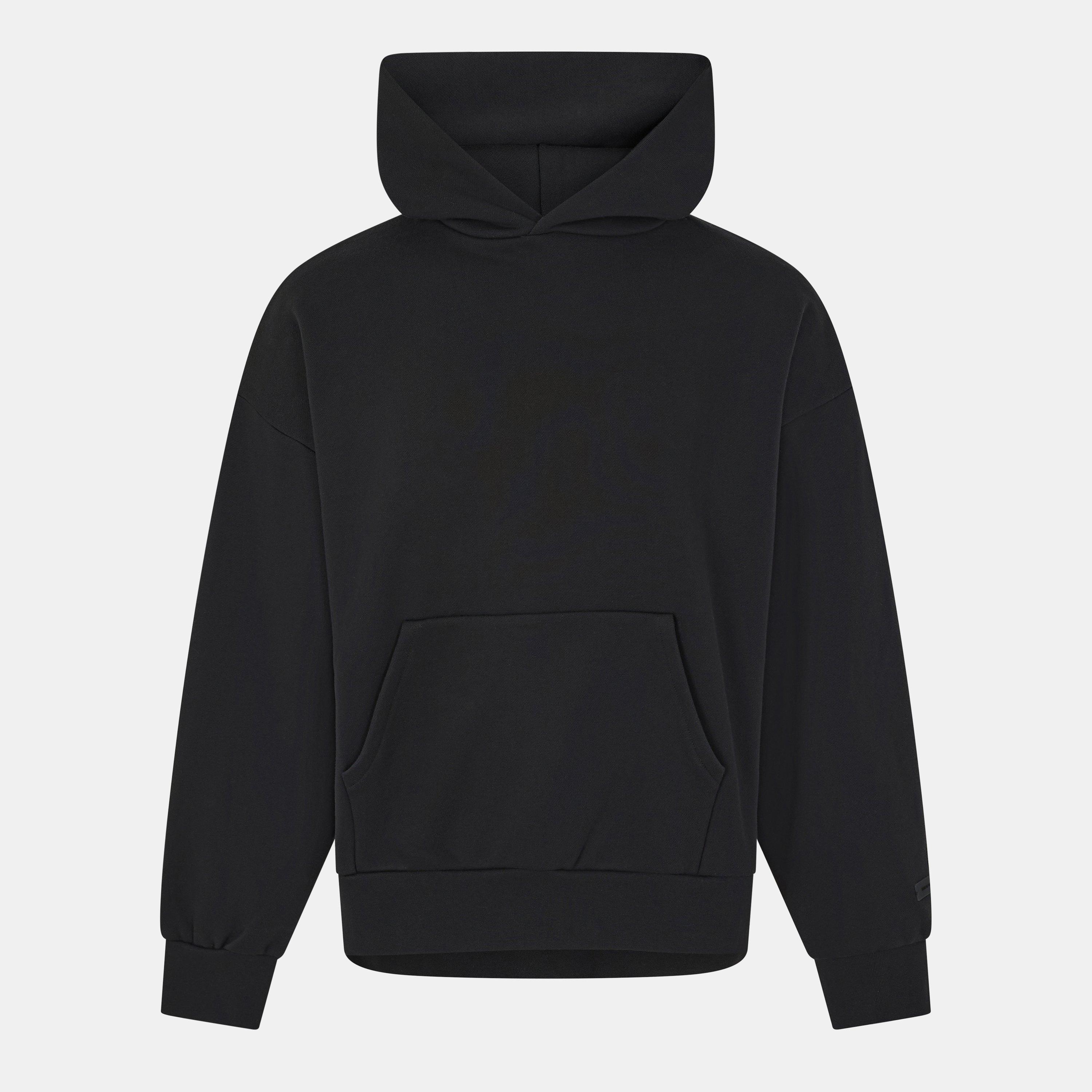 Jet Black - Fear Of God Essentials - Classic Hoodie - 1