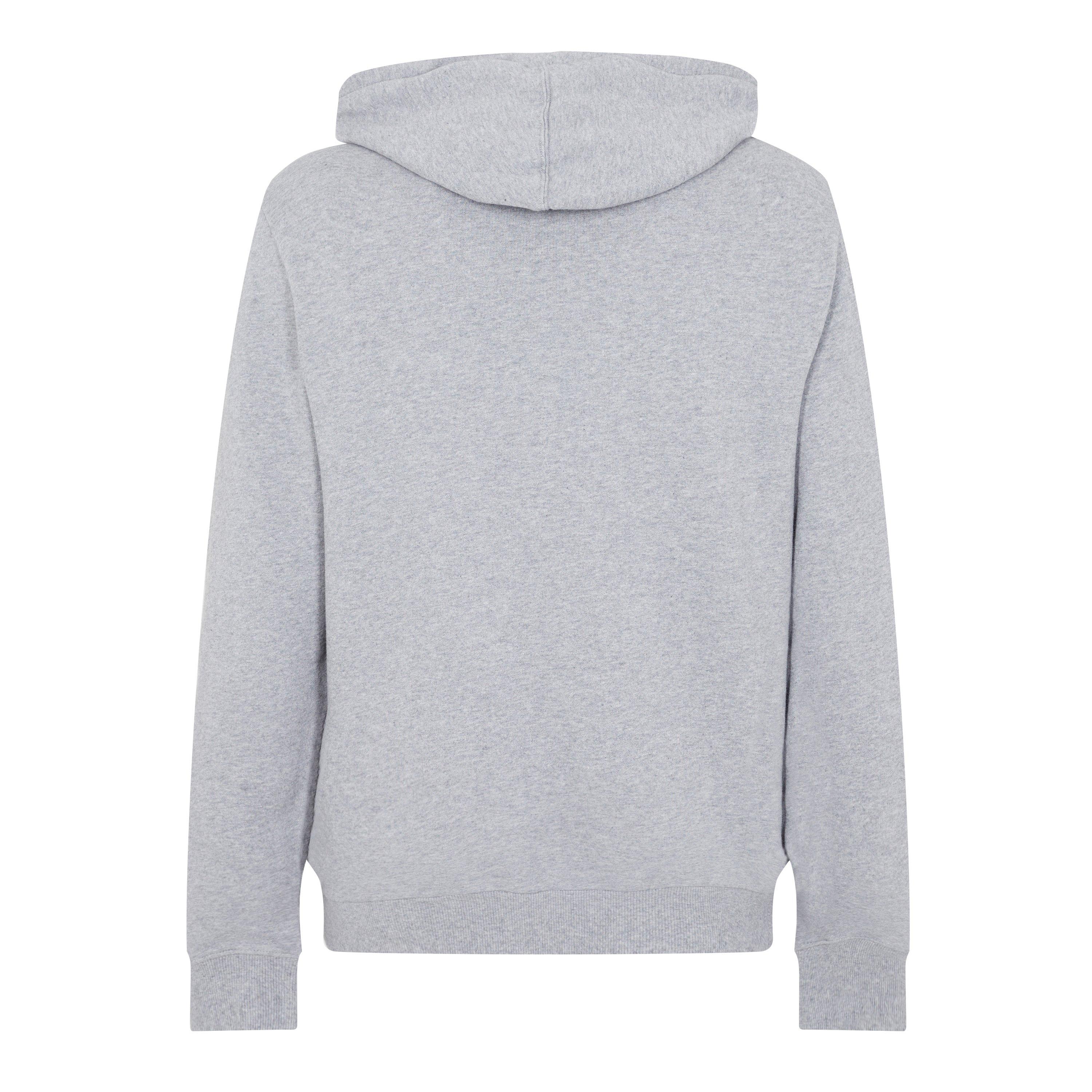 Grey Marl - Napapijri - Logo Hoodie - 4