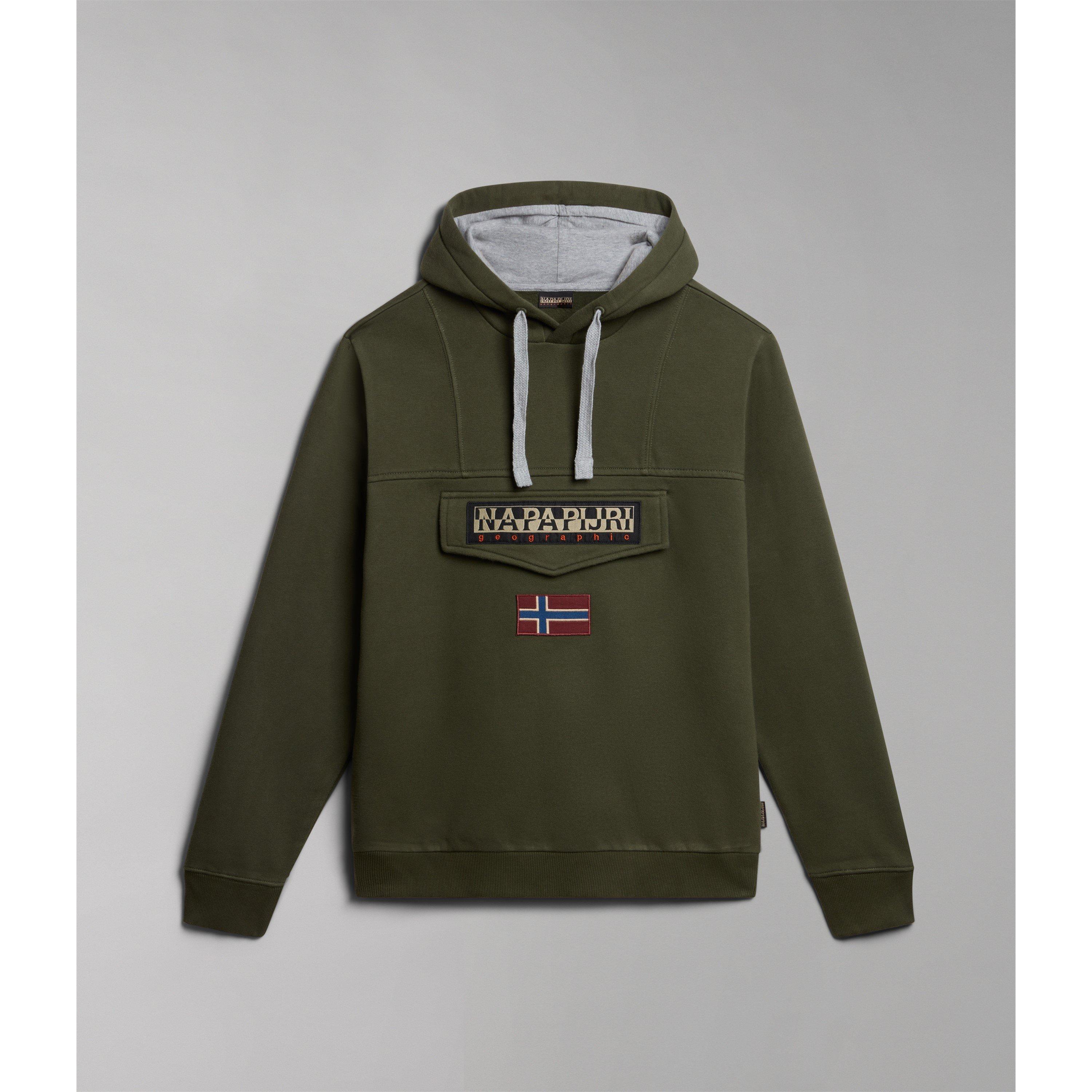 Napapijri Burgee Logo Hoodie OTH Hoodies USC