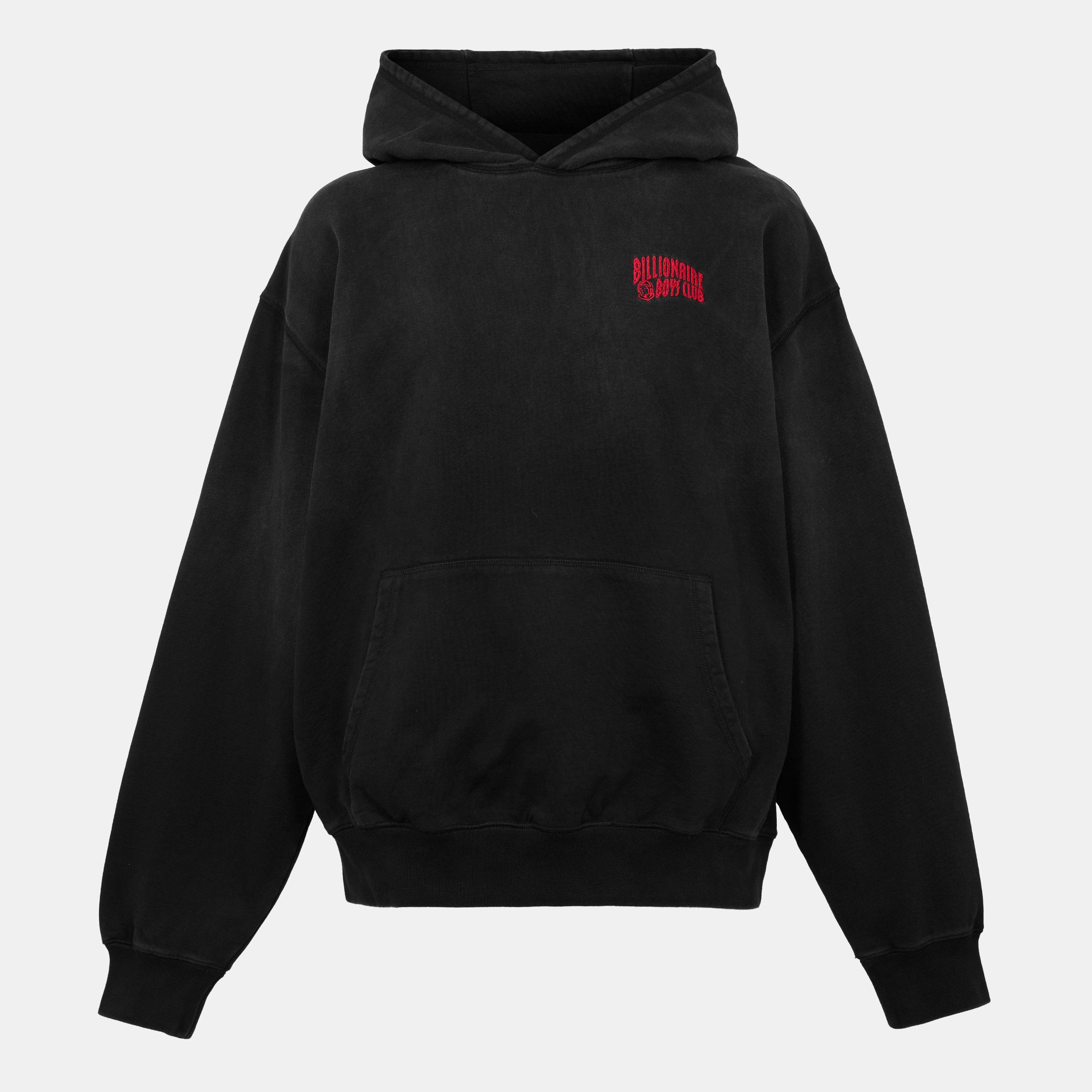 Billionaire Boys Club Men's Pull Over Hoodie - Washed Black - X Small