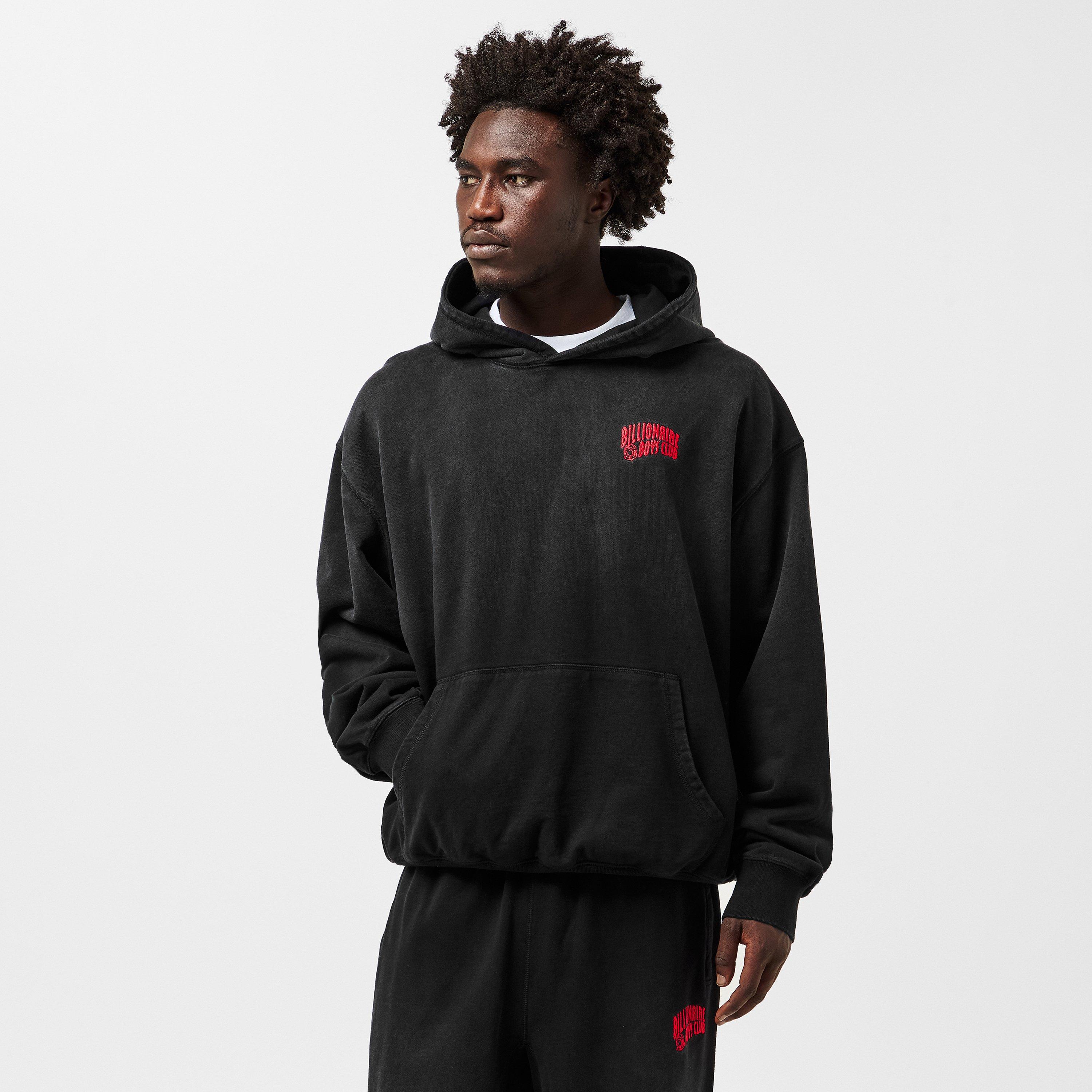 Washed Black - Billionaire Boys Club - Men's Pull Over Hoodie - 3