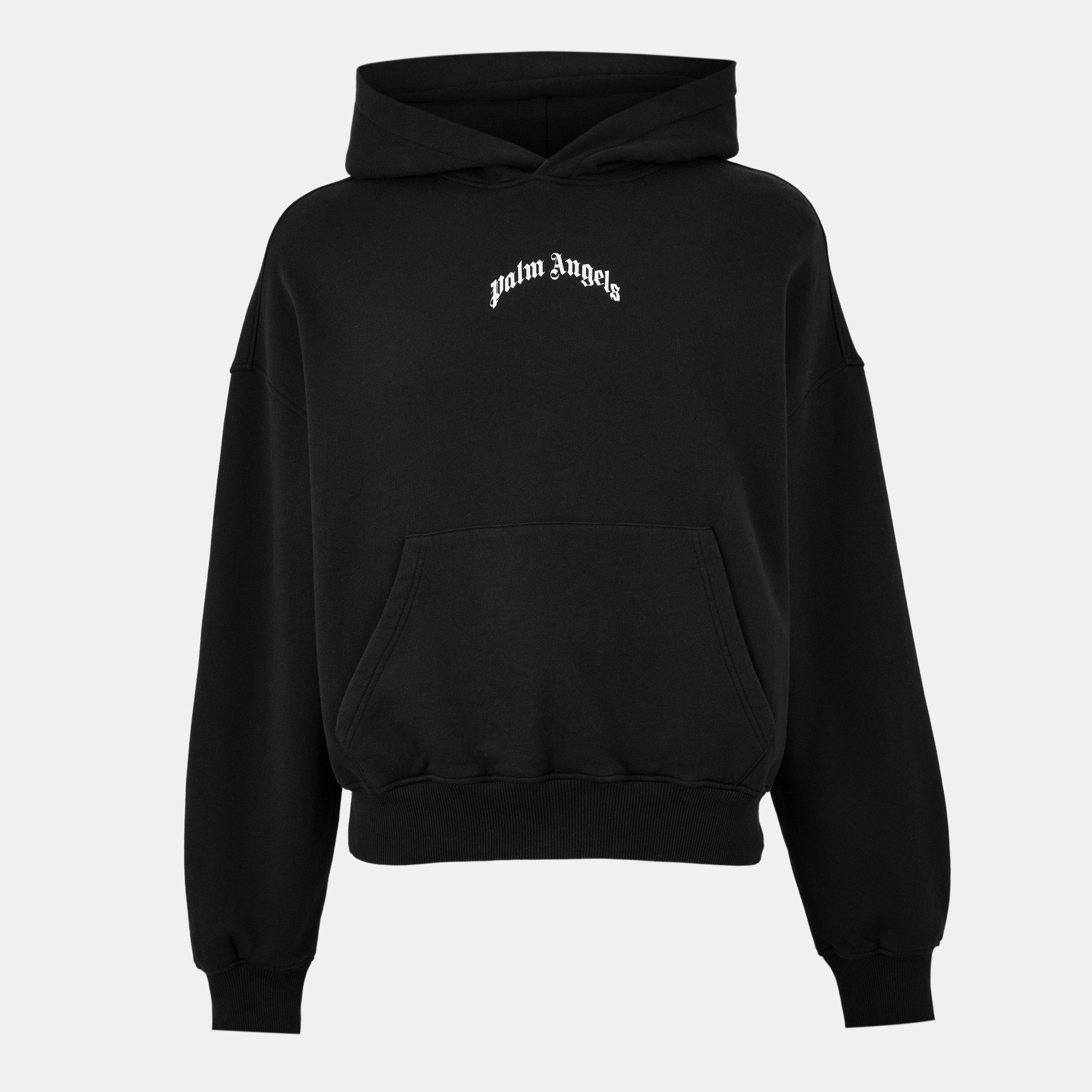 Black - Palm Angels - Men's Relaxed Fit Hoodie - 1