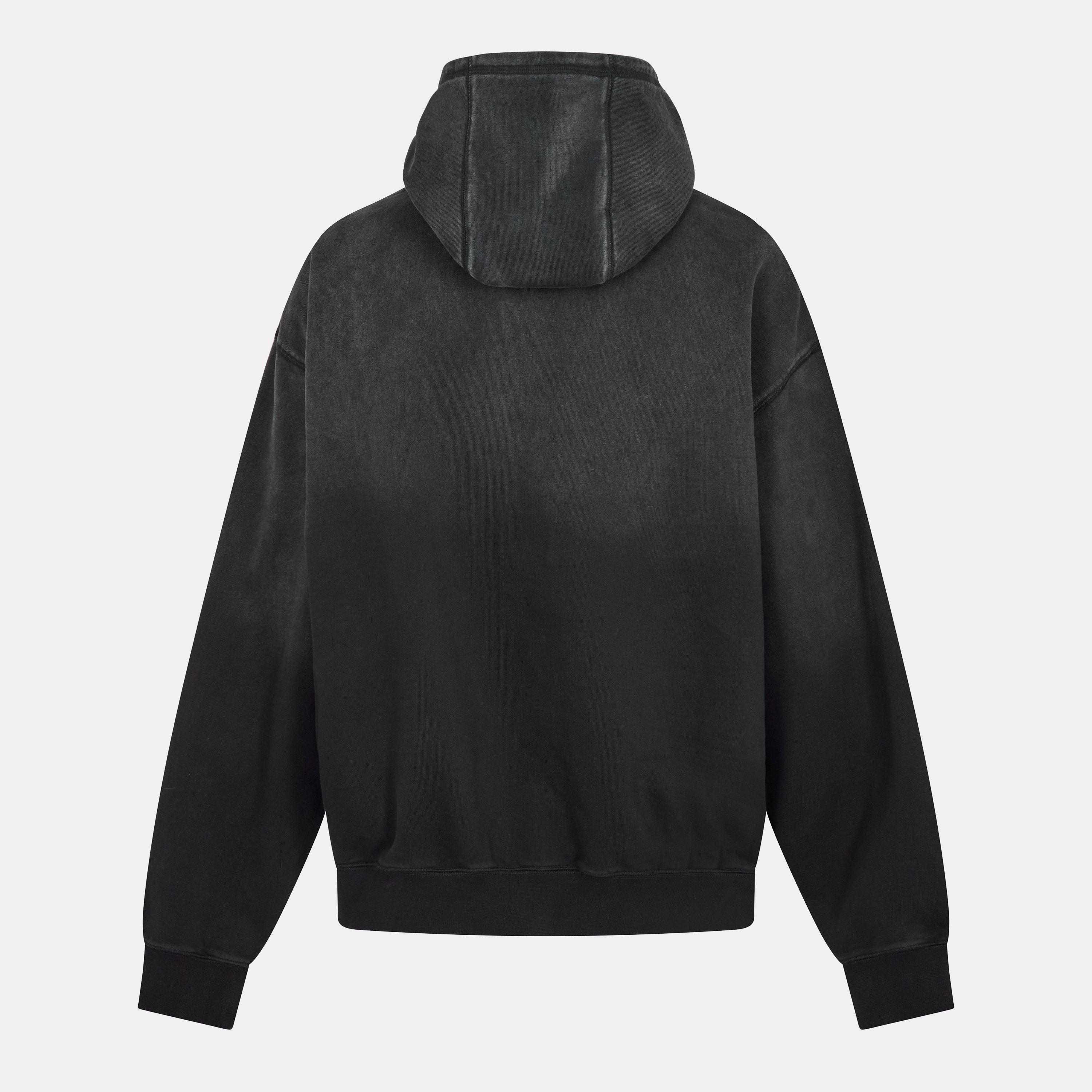Black - Billionaire Boys Club - Men's BBC Washed Arch Hoodie - 2
