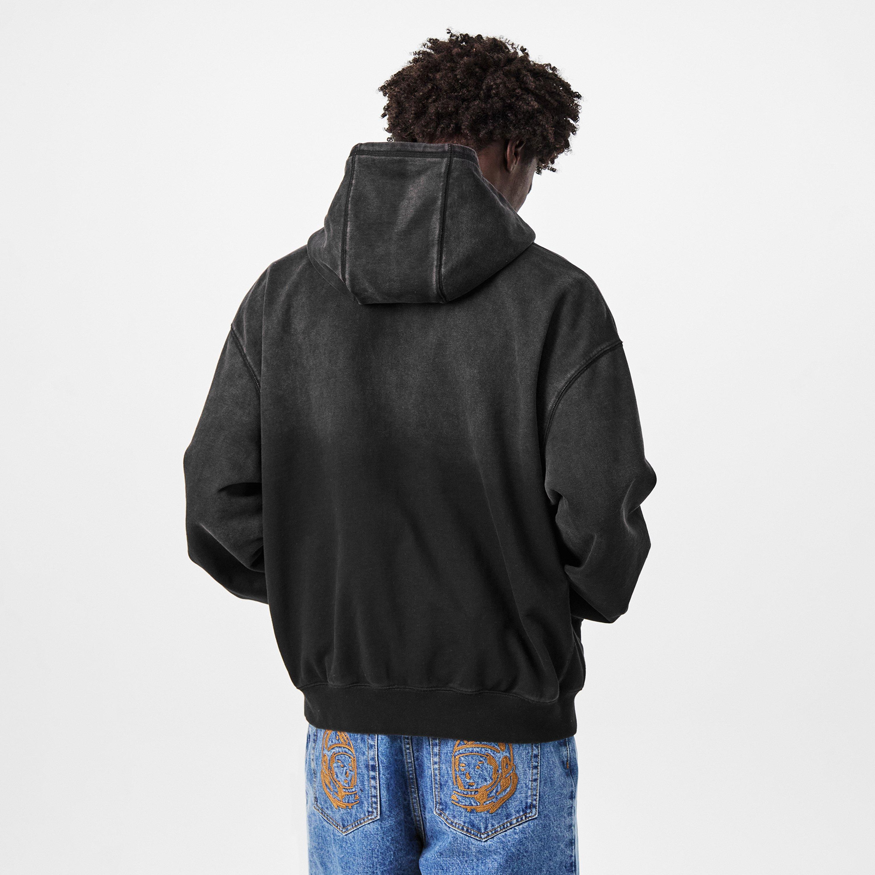 Black - Billionaire Boys Club - Men's BBC Washed Arch Hoodie - 4