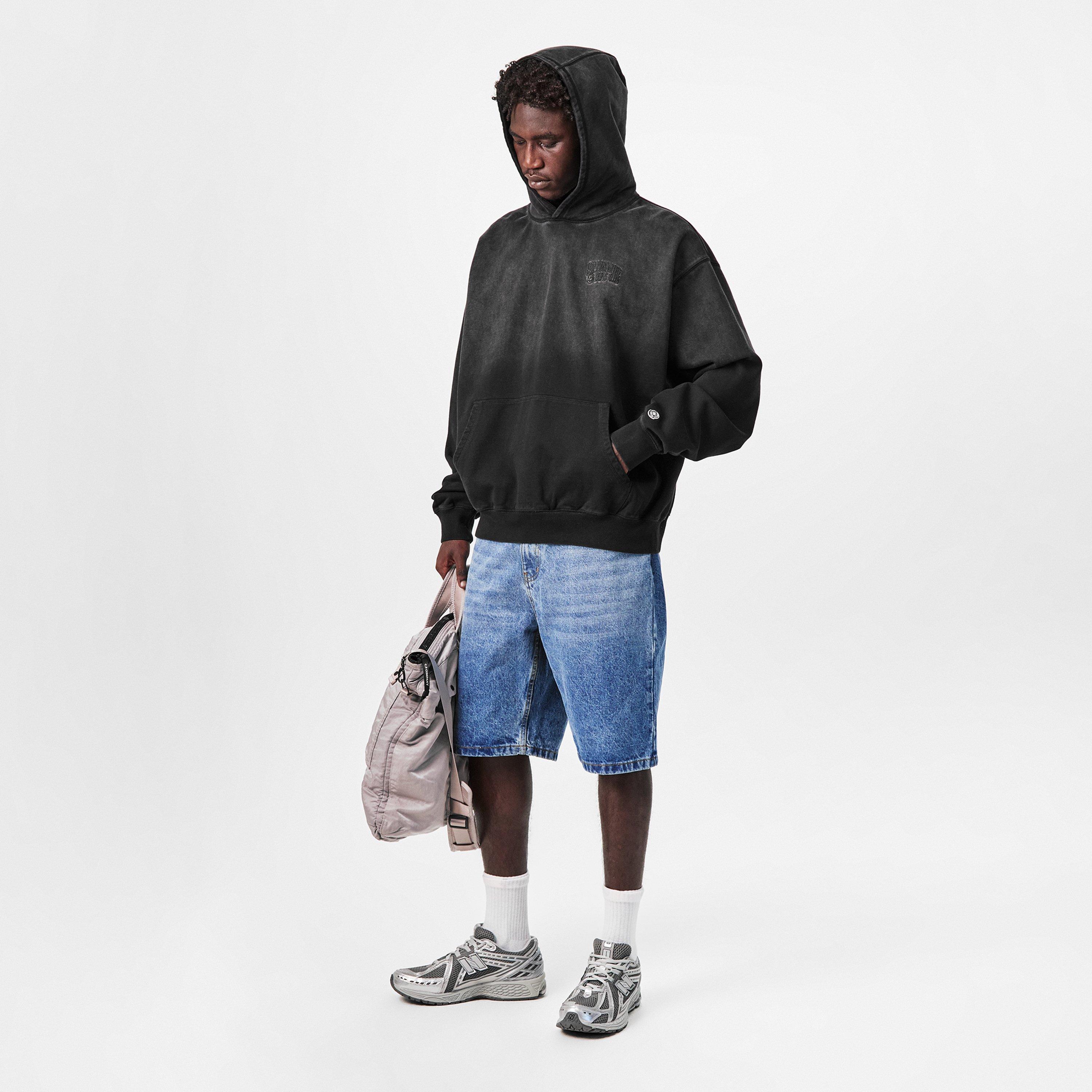 Black - Billionaire Boys Club - Men's BBC Washed Arch Hoodie - 6