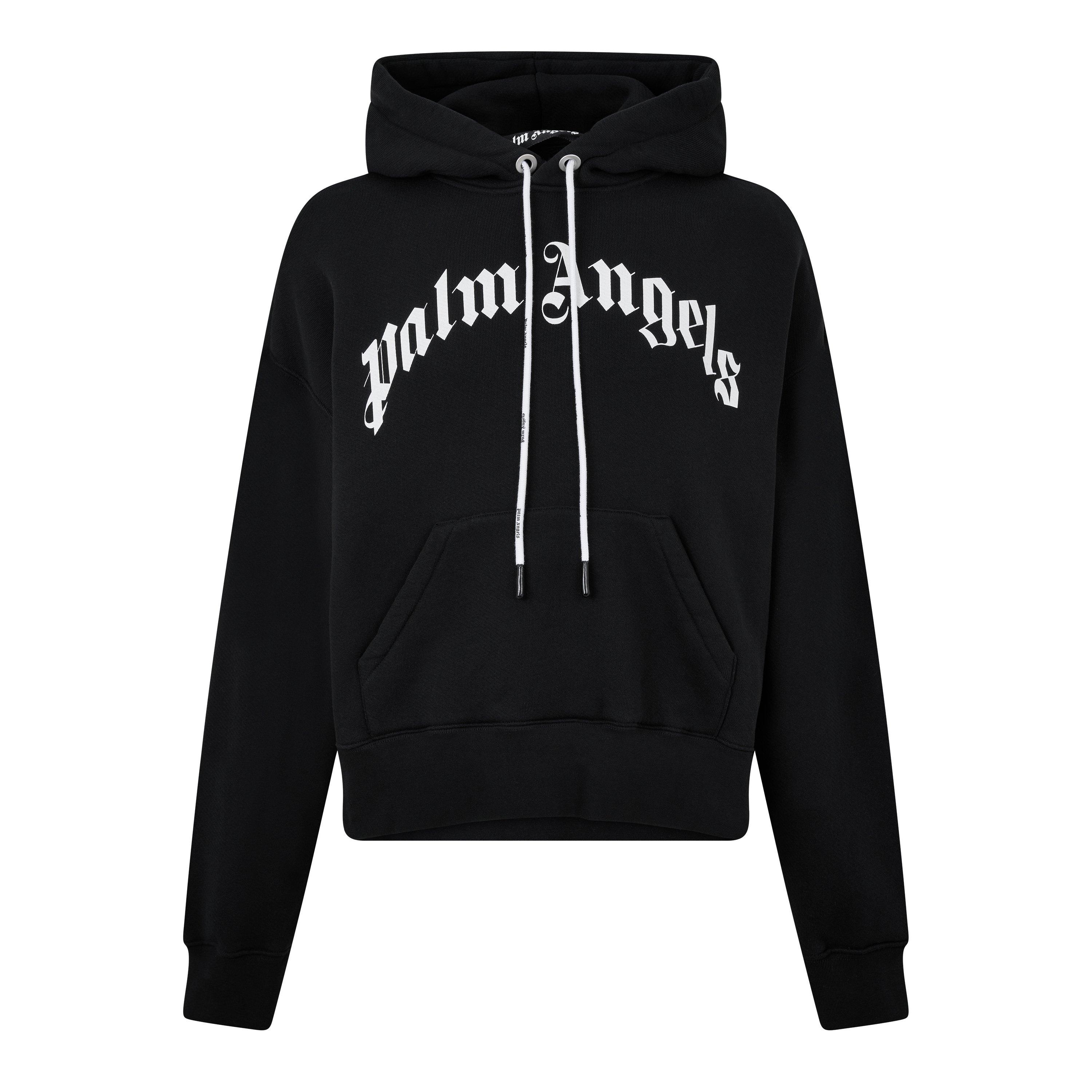 Palm Angels | Curved Logo Hoodie | OTH Hoodies | Cruise Fashion