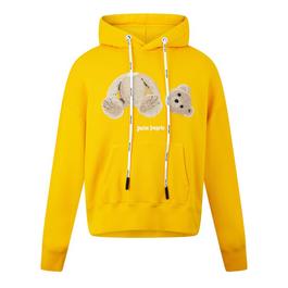 Palm Angels Drawstring Bear Hoodie