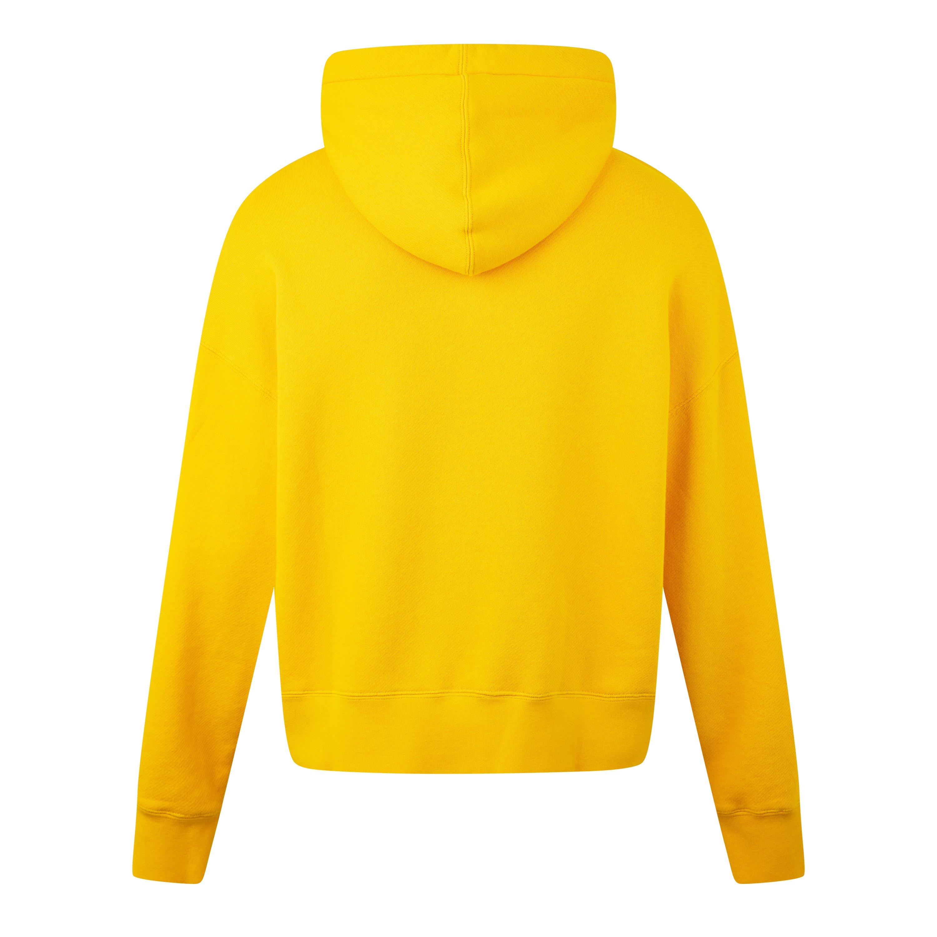 Yellow/Brown - Palm Angels - Drawstring Bear Hoodie - 2