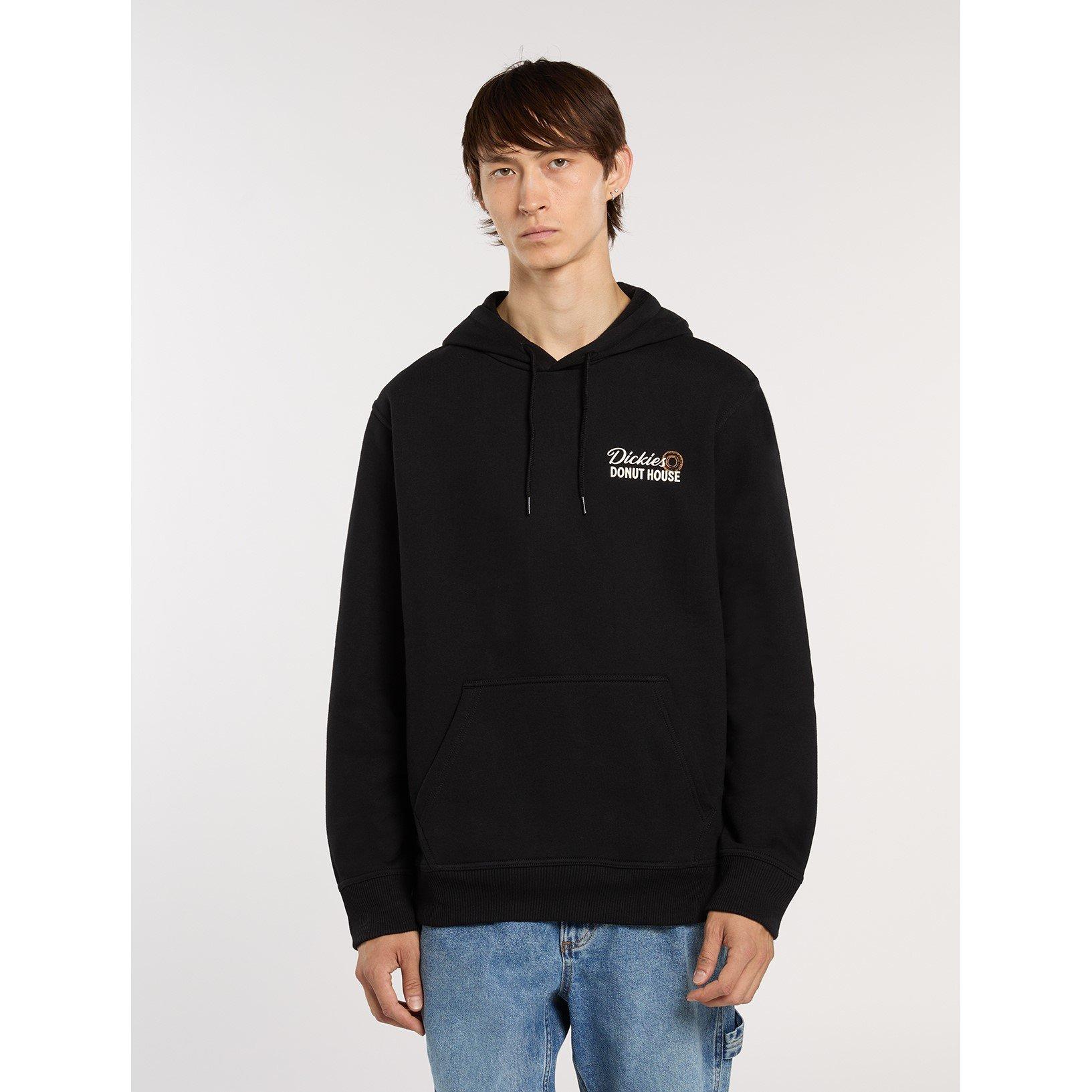 Black - Dickies - Men's Donut Over-the-Head Hoodie - 3