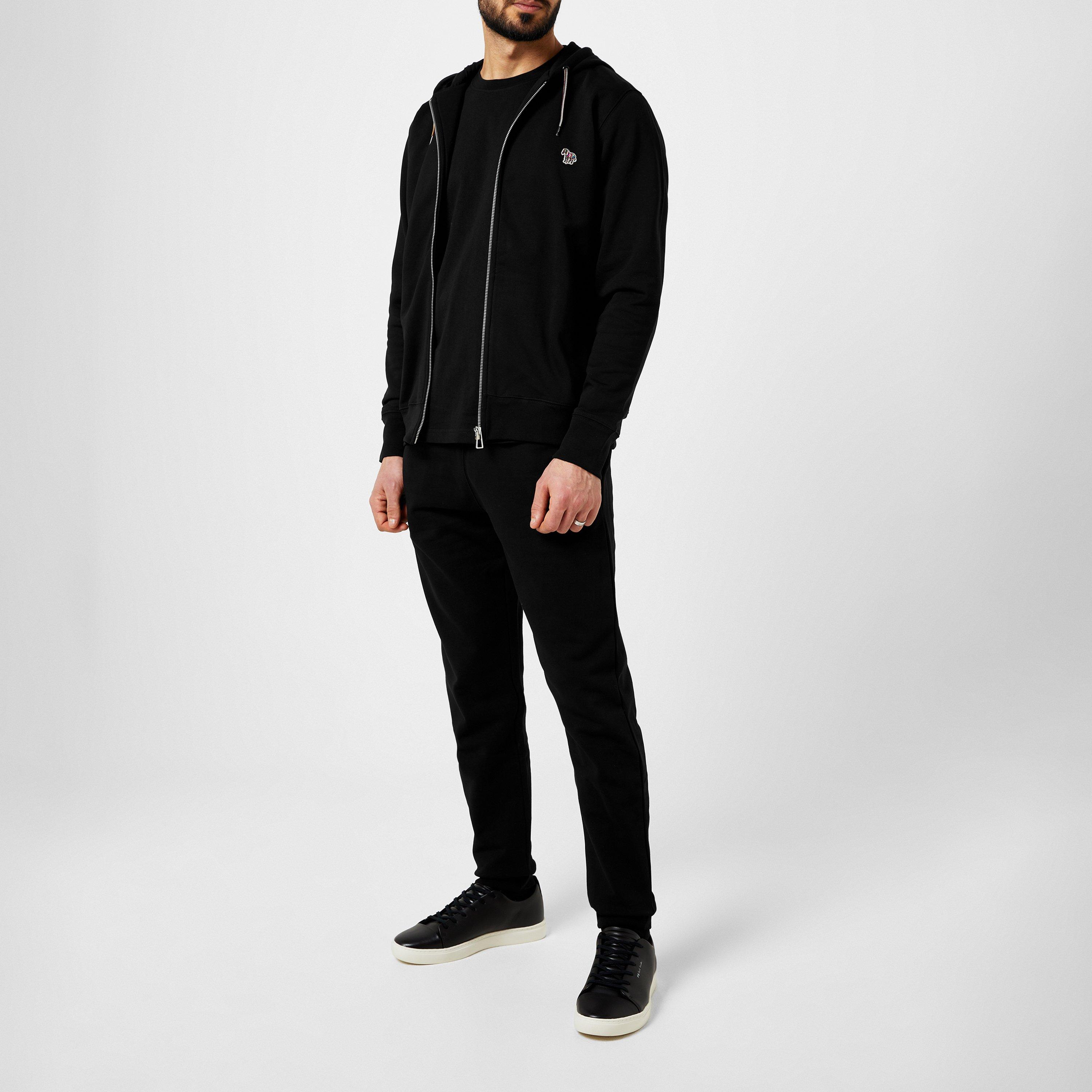 Black 79 - PS Paul Smith - Men's Full-Zip Zebra Logo Hoodie - 3