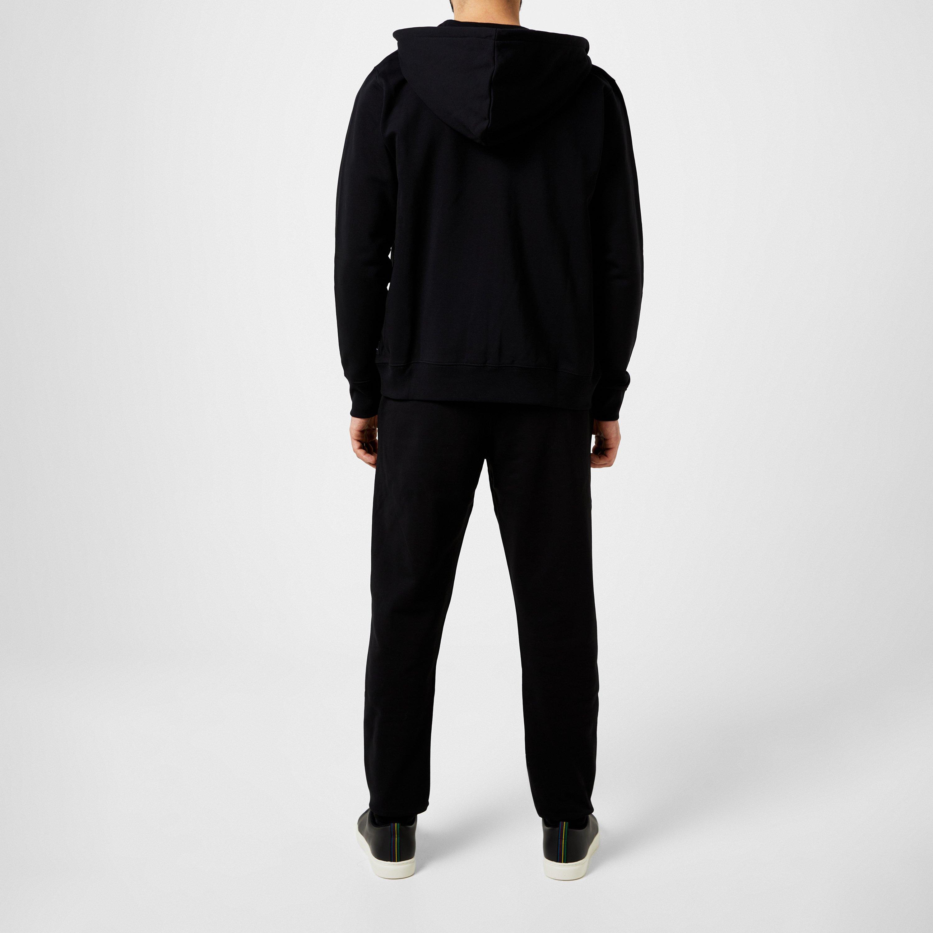 Black 79 - PS Paul Smith - Men's Full-Zip Zebra Logo Hoodie - 4